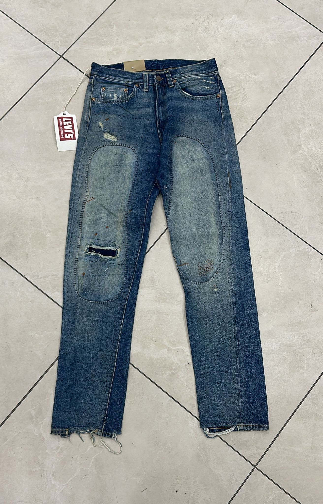 Levi's Vintage Clothing LVC Levi's Vintage Clothing 1954 501Z XX BigE Selvedge Jeans Size US 29 - 1 Thumbnail