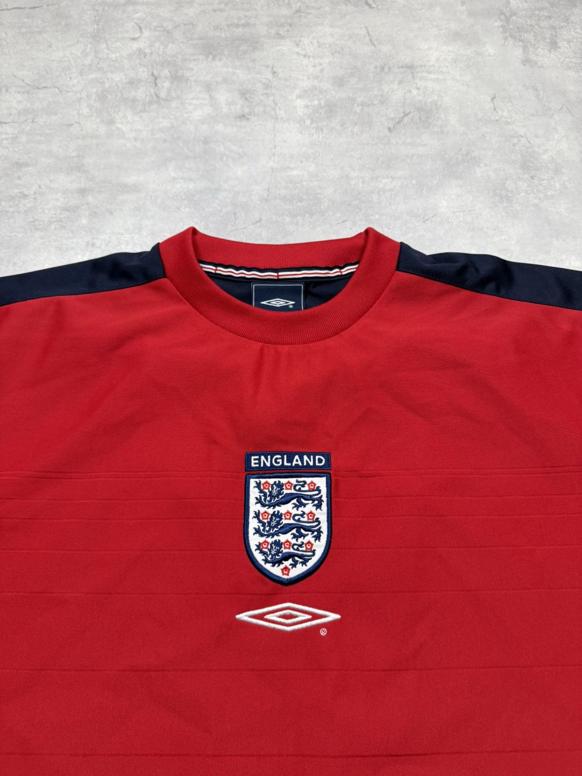 Umbro Umbro England Jersey 2000s Size US XXL / EU 58 / 5 - 2 Thumbnail