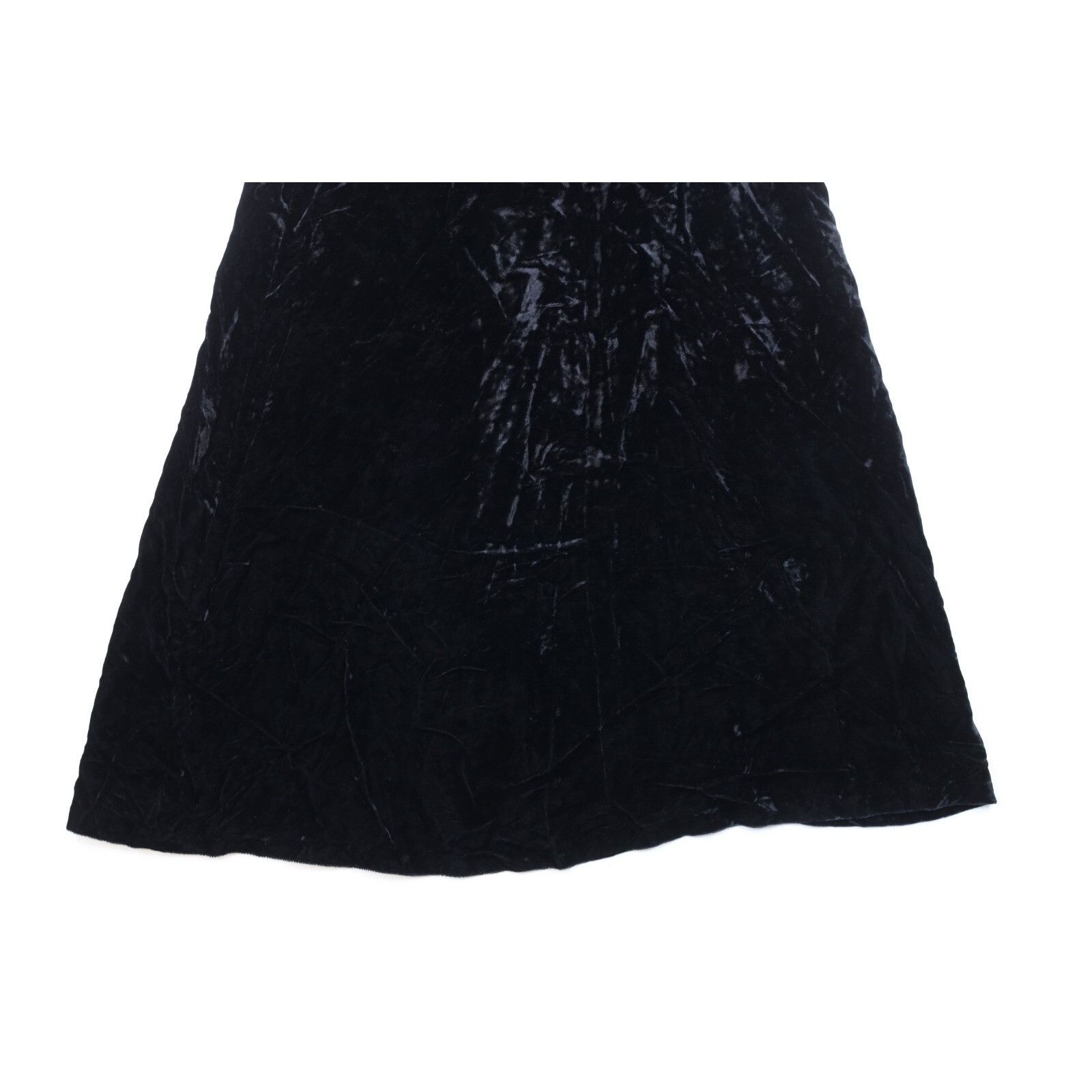Vintage Vintage 50s 60s Goth Medieval Velvet Velour Skirt Size 26" / US 2 / IT 38 - 4 Thumbnail