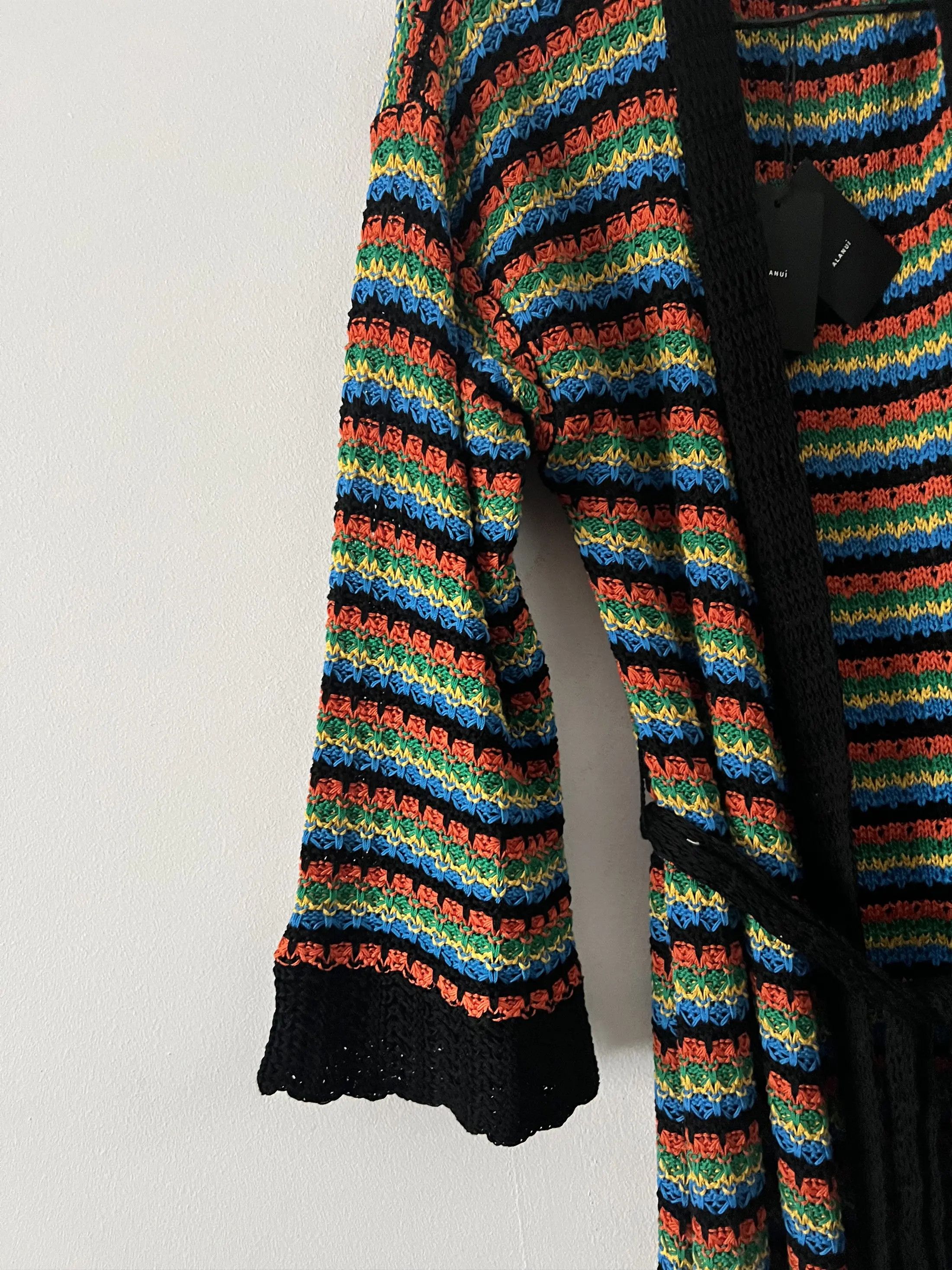 Alanui Knitted Tropical Vibes Kimono Size S / US 4 / IT 40 - 7 Thumbnail