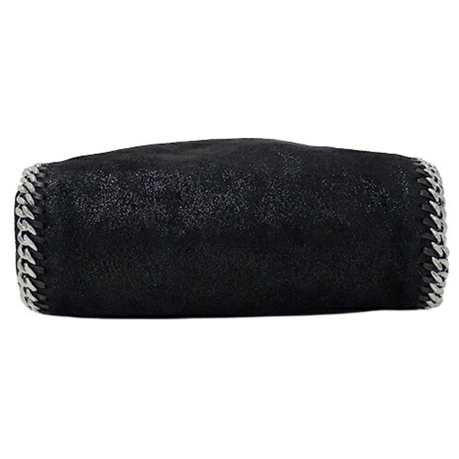 Stella McCartney o1s22i1n1024 Size: OS / 3 Chain Falabella Tote Bag in Black Size ONE SIZE - 3 Thumbnail