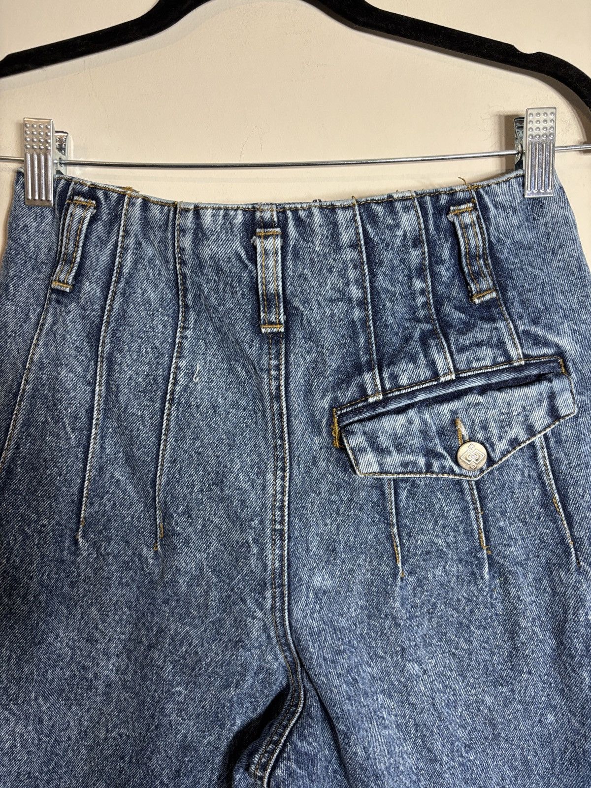 Vintage Vintage Nuovo Western Jeans 100% Cotton Size 5 26” Size 26" / US 2 / IT 38 - 4 Thumbnail