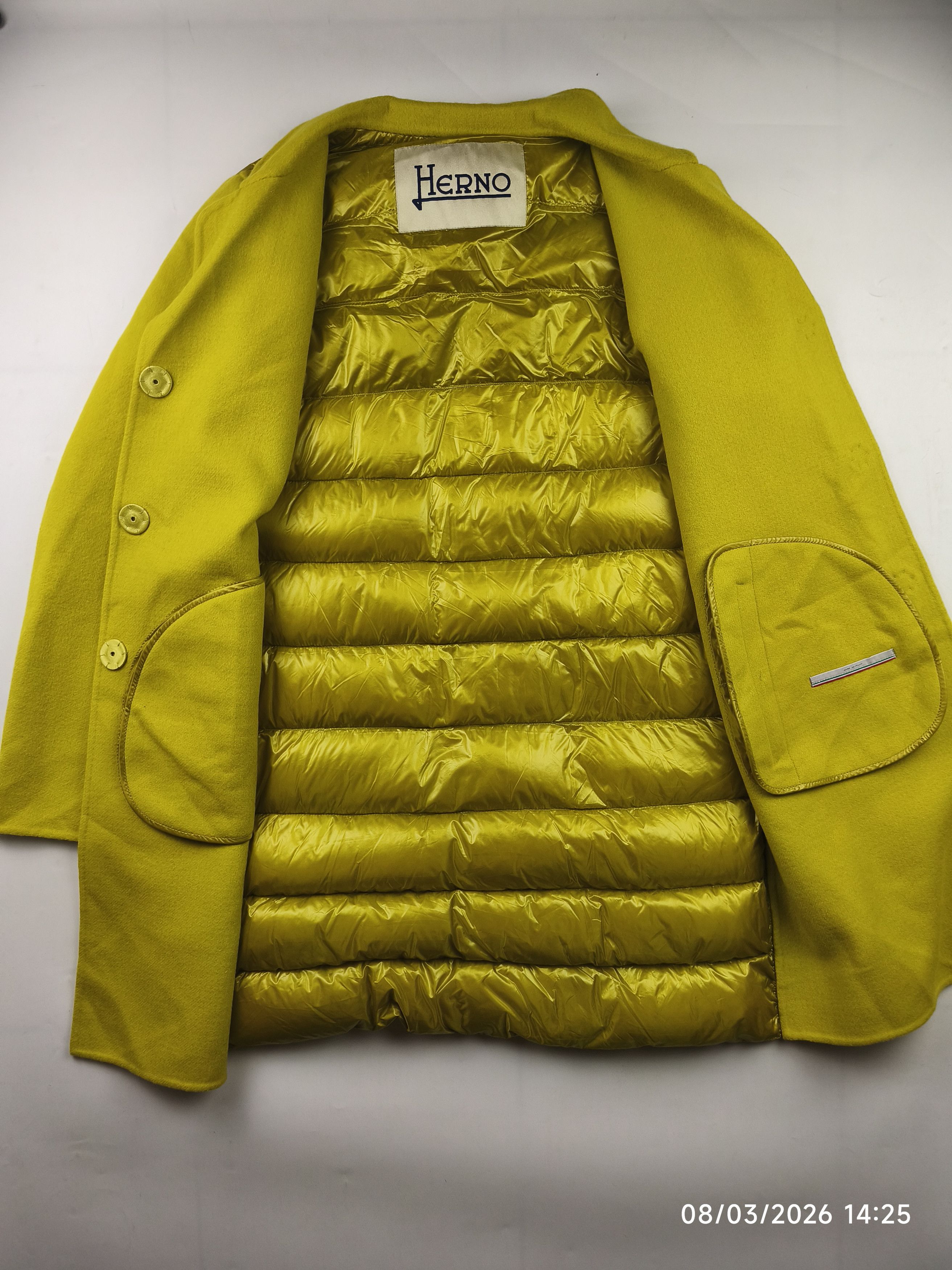 Herno Herno wool coat blend in down puffer Size M / US 6-8 / IT 42-44 - 2 Thumbnail
