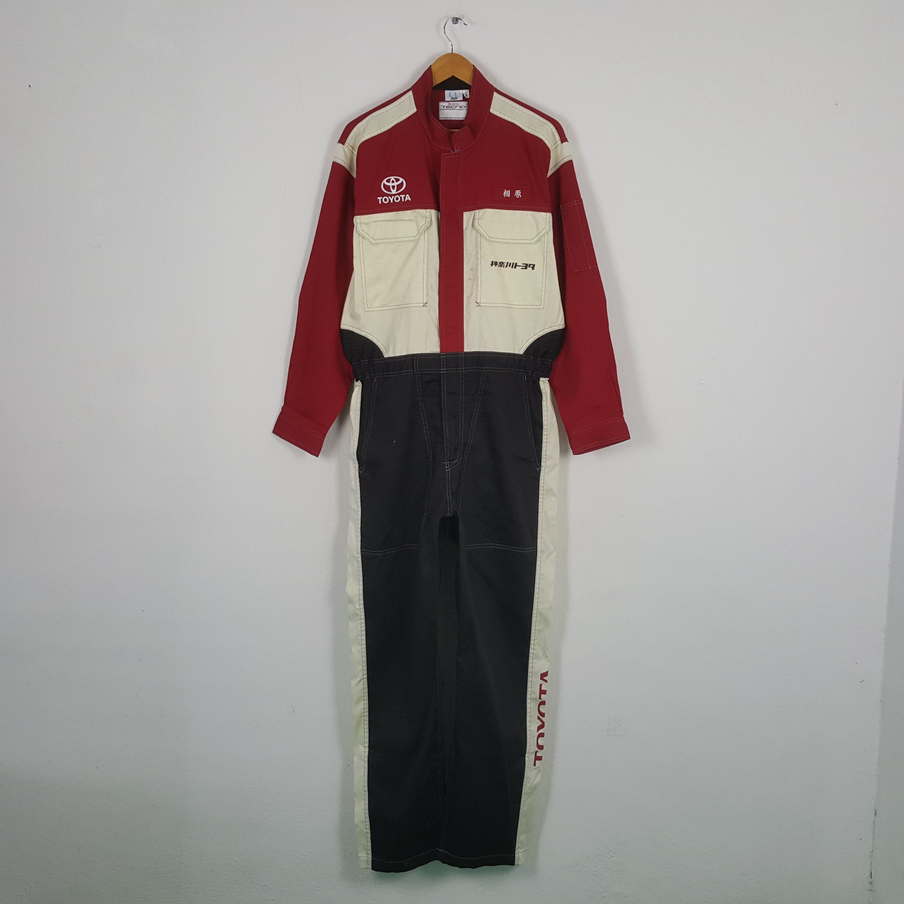 Japanese Brand Vintage Toyota Japanese Motorsport Racing Coverall RR19 Size US M / EU 48-50 / 2 - 4 Thumbnail