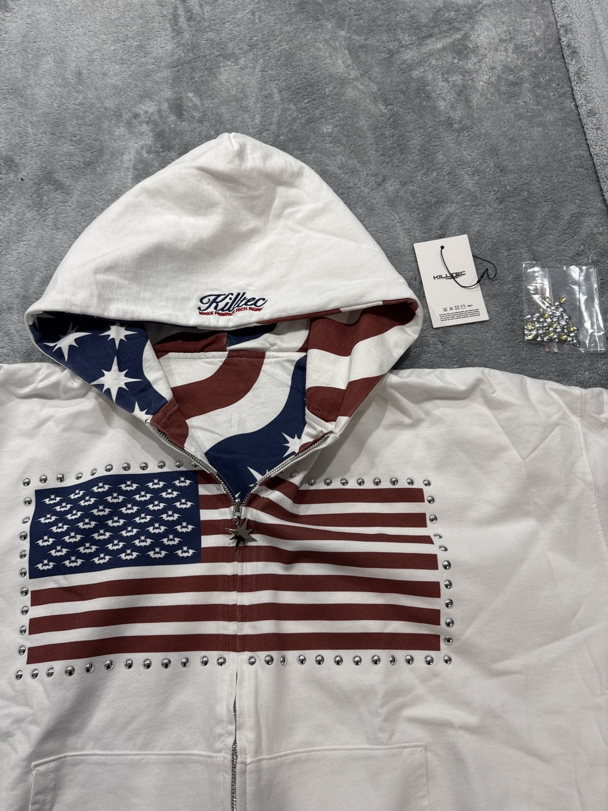 Other Killtec “Make America Rich Again” reversible jacket size M Size US M / EU 48-50 / 2 - 8 Thumbnail