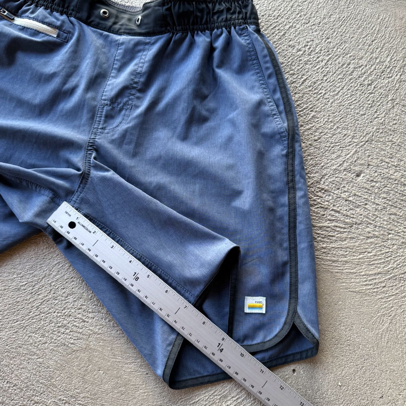 Vuori Vuori Shorts Men S Blue Athletic Elastic Waist Pocket Running Sports Outdoor Size US 29 - 6 Thumbnail