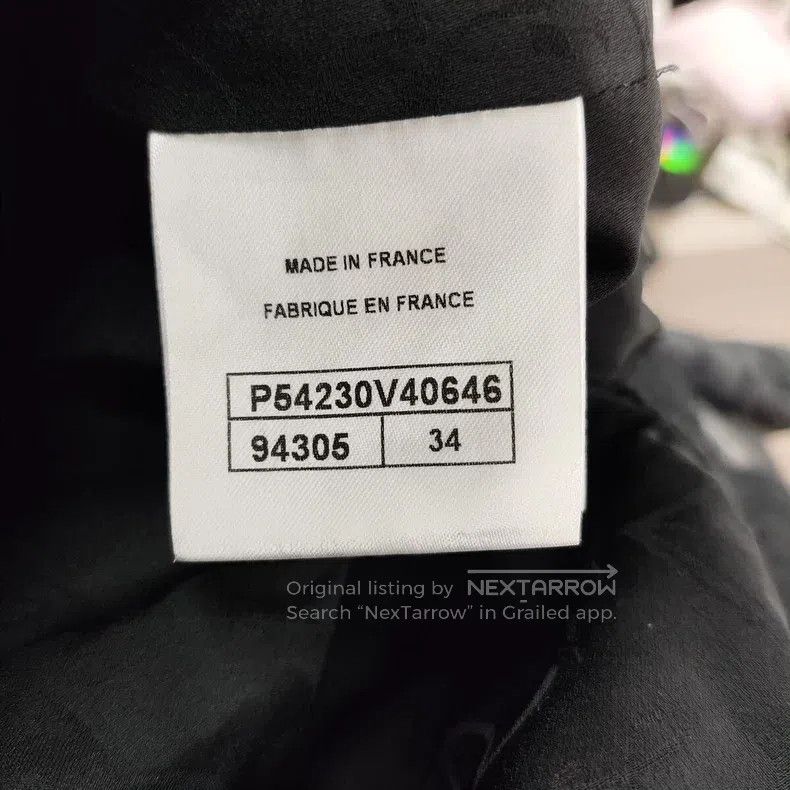 Chanel Chanel Tweed Roman black coat Size XXS / US 00 / IT 34 - 5 Thumbnail