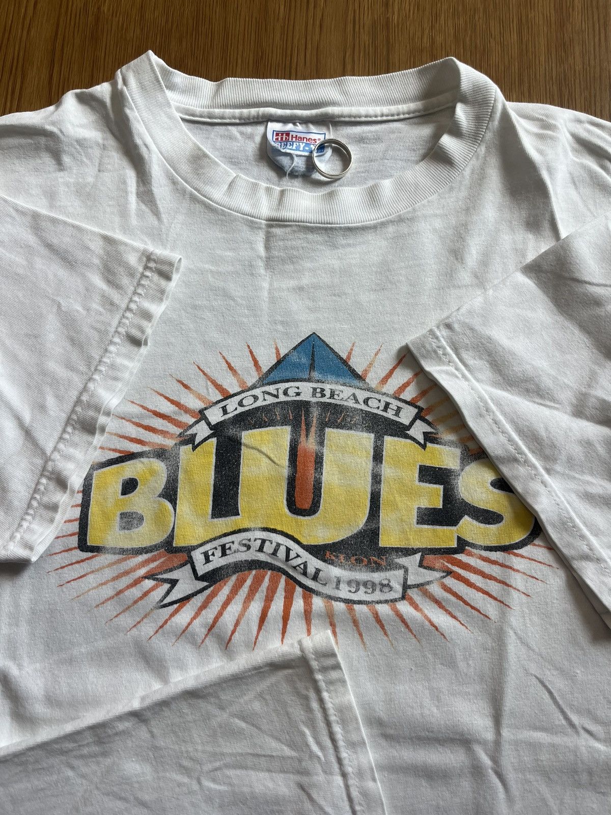 Band Tees Vintage Long Beach BLUES Festival 1998’s Tshirt Size US L / EU 52-54 / 3 - 7 Thumbnail