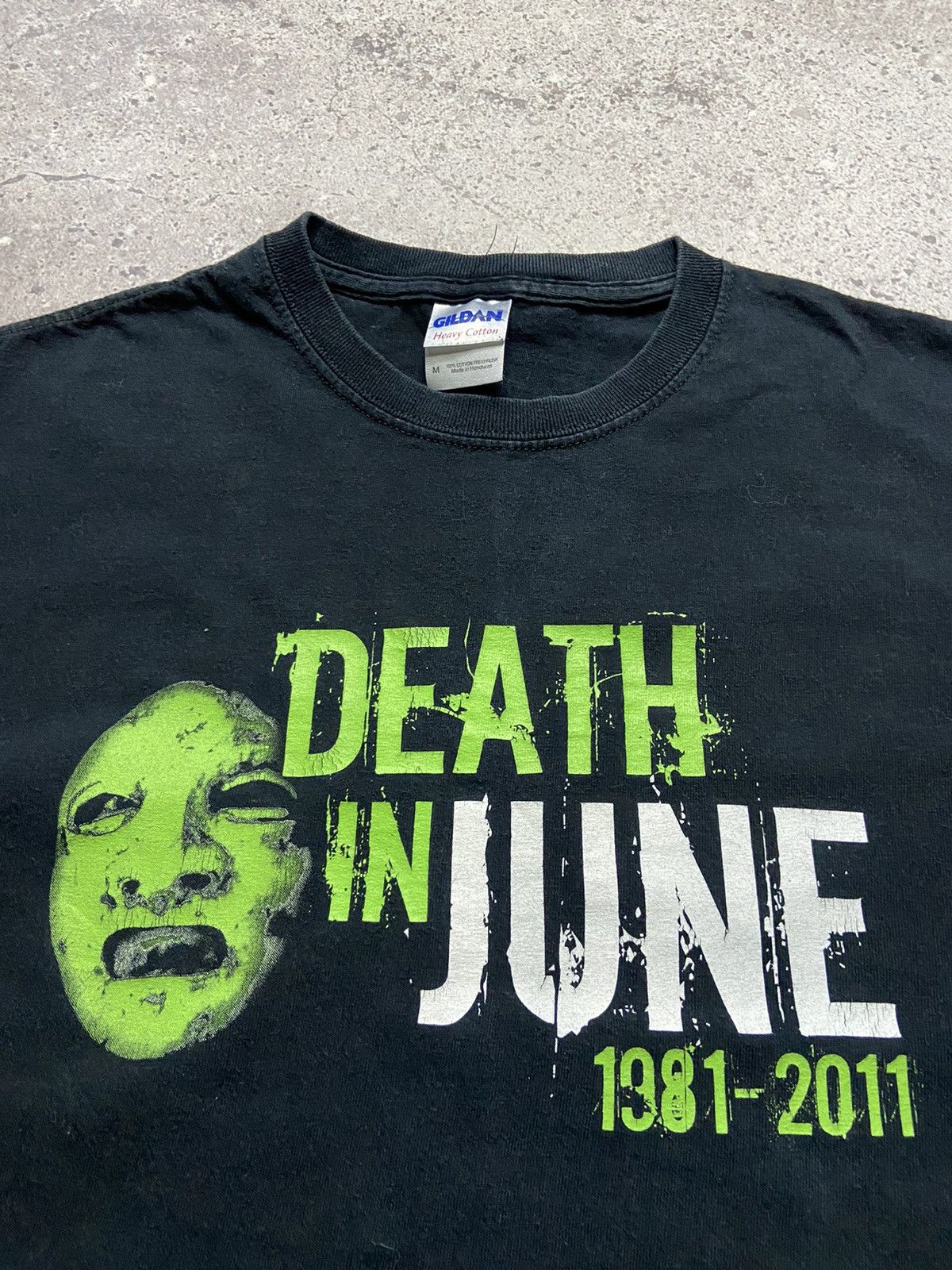 Band Tees × Vintage Vintage Death In June 666 Uk Post Punk Band Tees Size US M / EU 48-50 / 2 - 2 Thumbnail