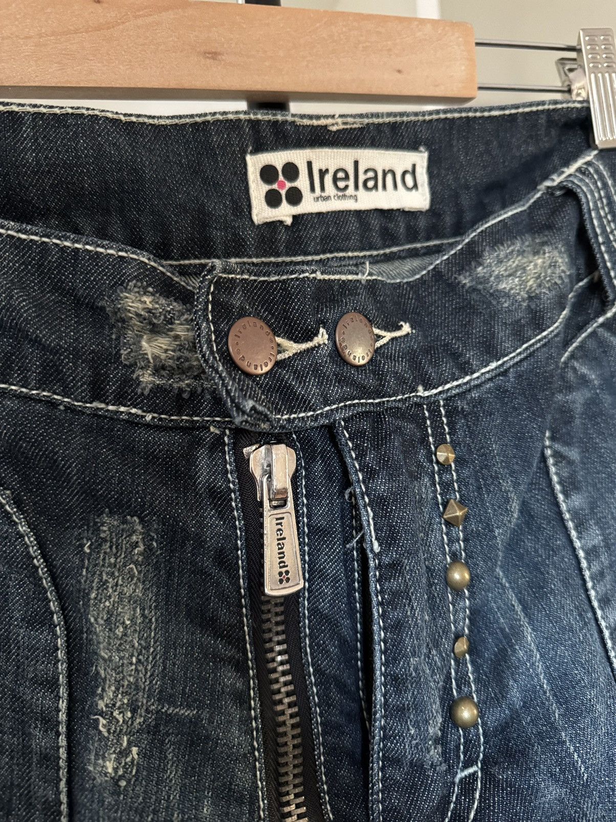 Other Ireland Multipocket Multizip Avant Garde Jeans Pants Size US 34 / EU 50 - 11 Thumbnail