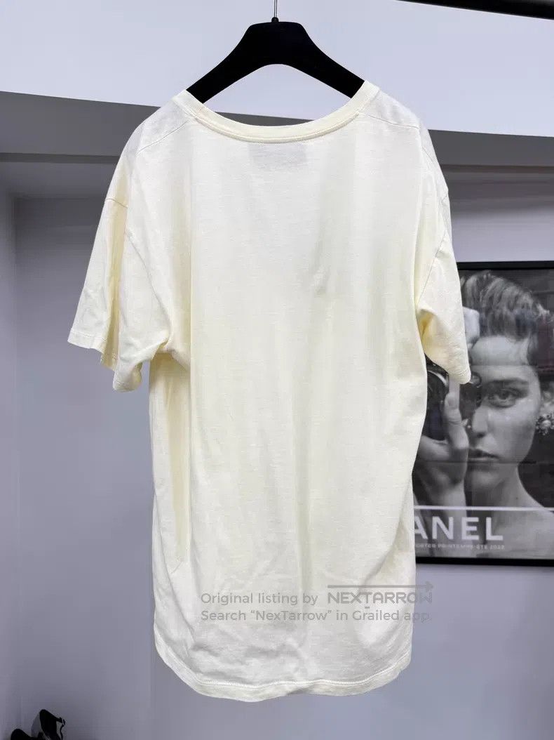 Gucci Gucci White letter short-sleeved T-shirt Size S / US 4 / IT 40 - 3 Thumbnail