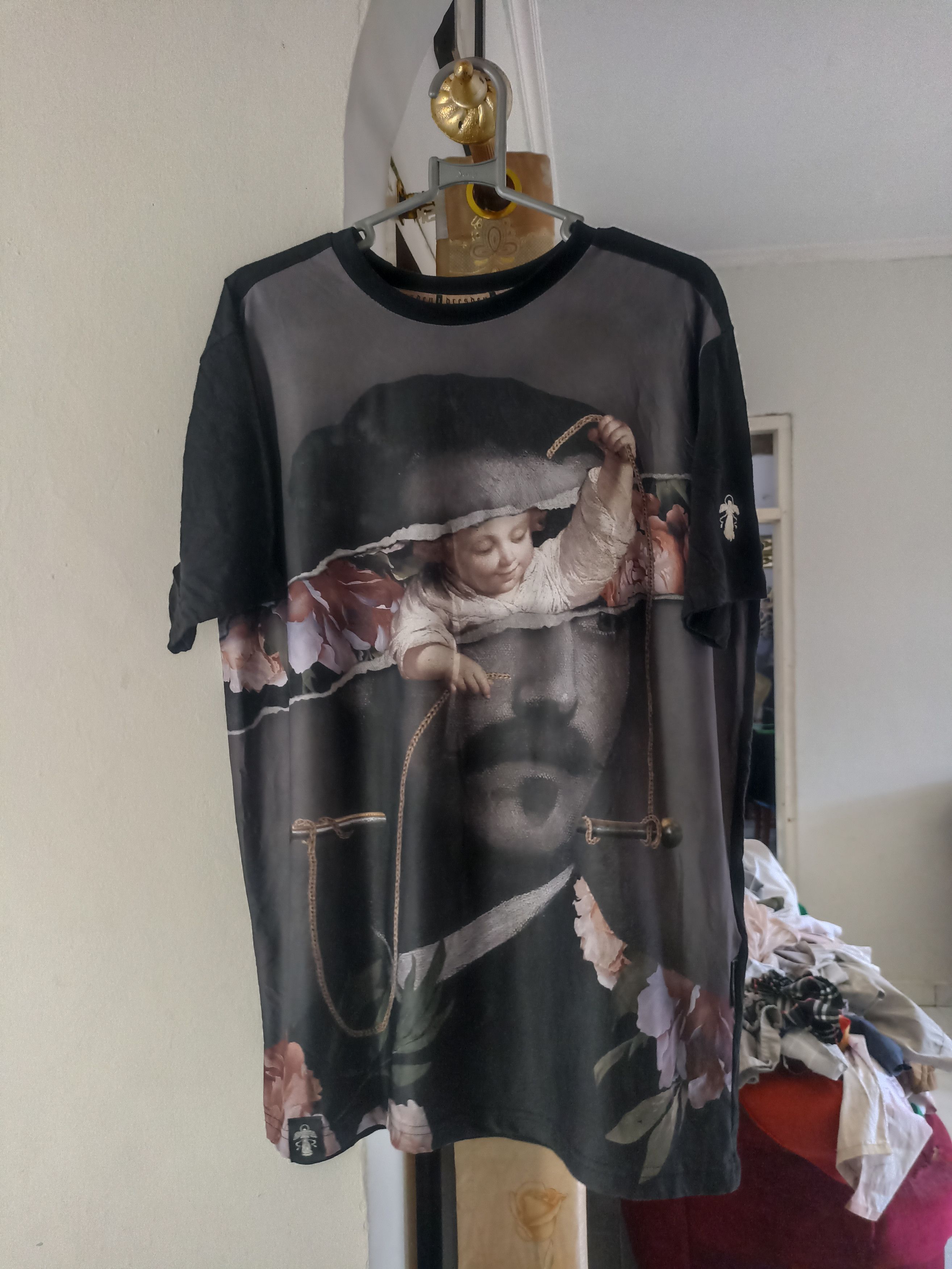 Other Rare Dresden Apparel Tee – Full Print + Angel Embroidery Size US M / EU 48-50 / 2 - 1 Thumbnail