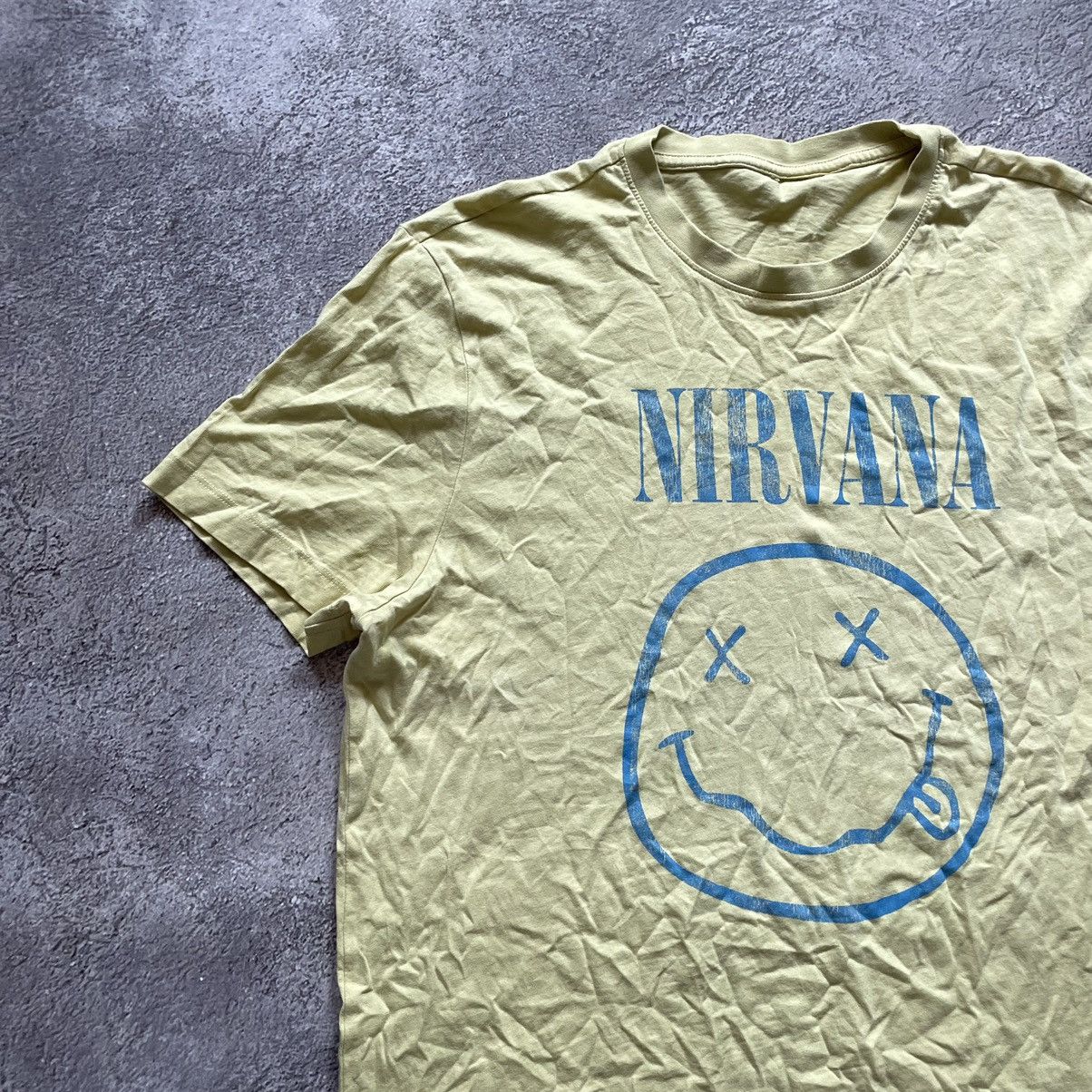 Band Tees Vintage Y2K NIRVANA Skeleton Face DEAD Skulls Horror Tee Size US M / EU 48-50 / 2 - 4 Thumbnail