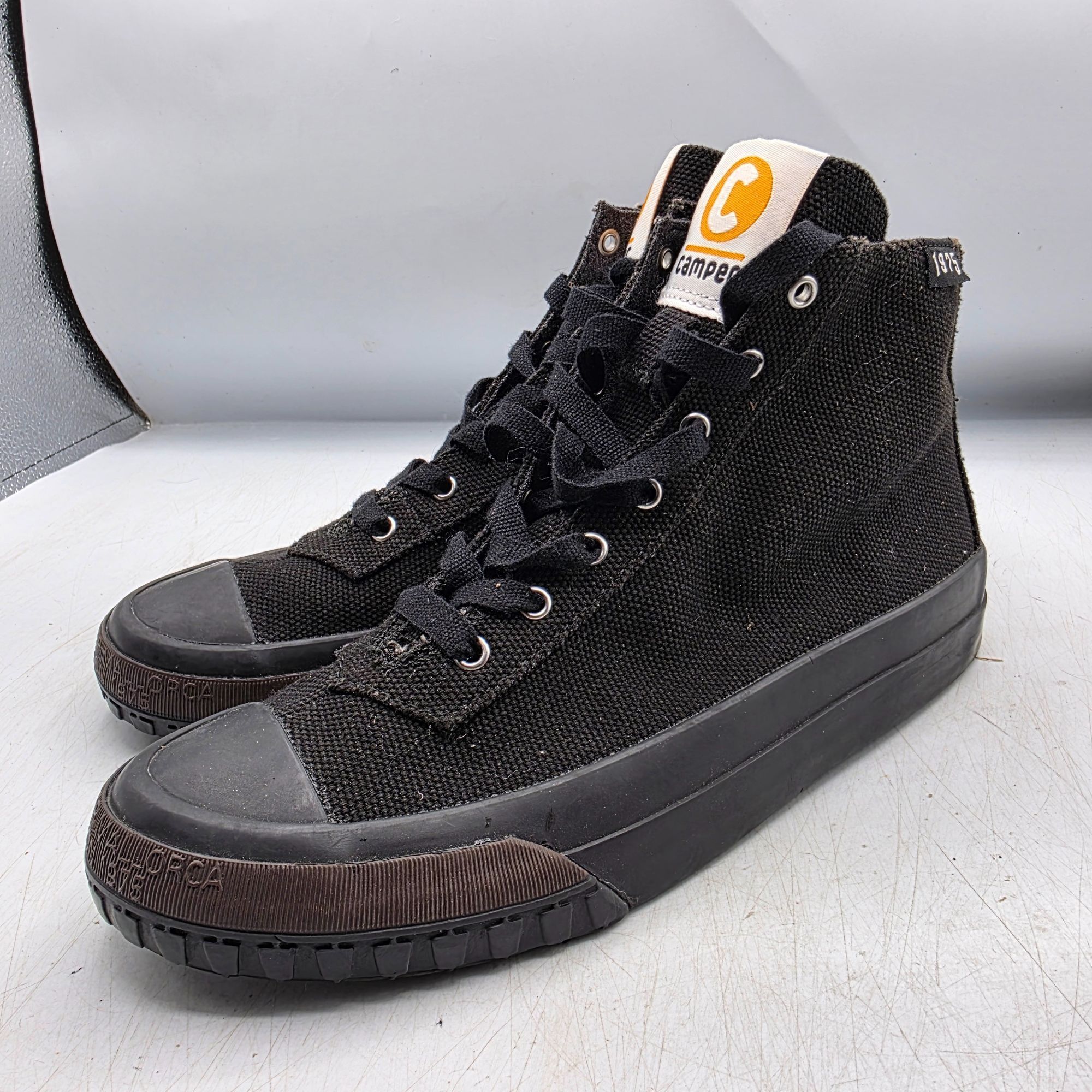 Camper Camper Chameleon 1975 Womens Size 6 Triple Black Sneaker Sho Size US 6 / IT 36 - 4 Thumbnail