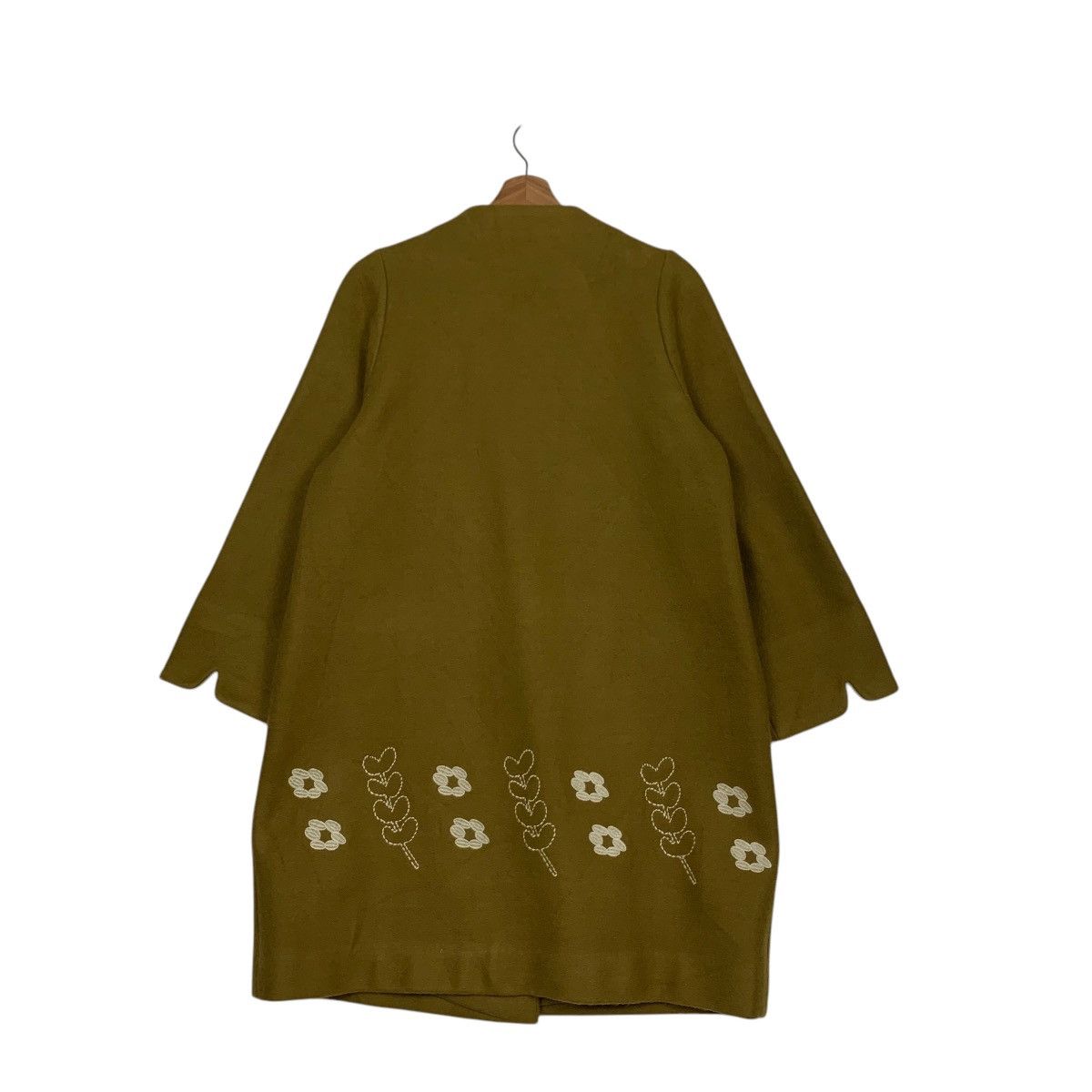 Japanese Brand POU DOU DOU Florals Coat Jacket #2670-C119 Size M / US 6-8 / IT 42-44 - 7 Thumbnail