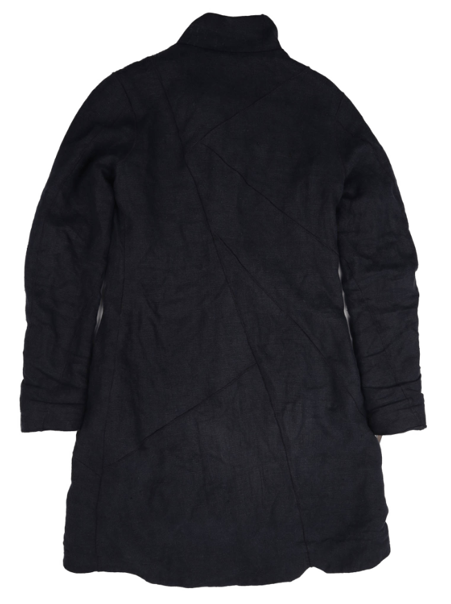 Other Women's Eigensinnig Wien Asymmetric Navy Long Coat Size M Size M / US 6-8 / IT 42-44 - 2 Thumbnail