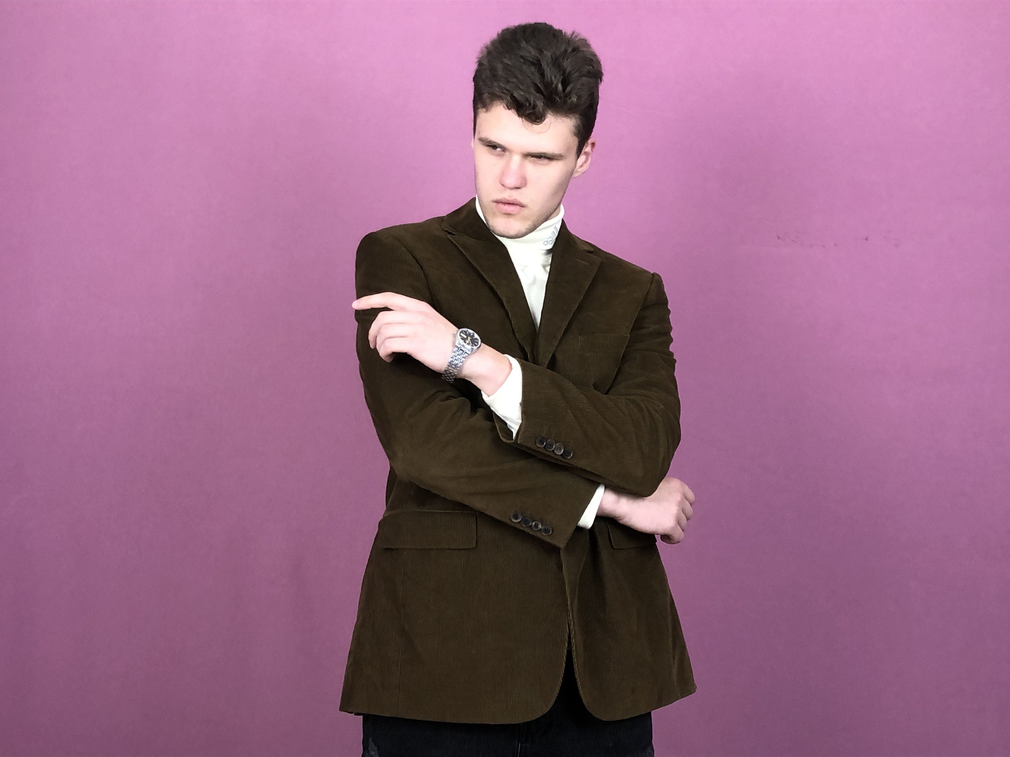 Designer × Hugo Boss Hugo Boss Vintage Men's Corduroy Blazer Jacket Size 50L - 6 Thumbnail