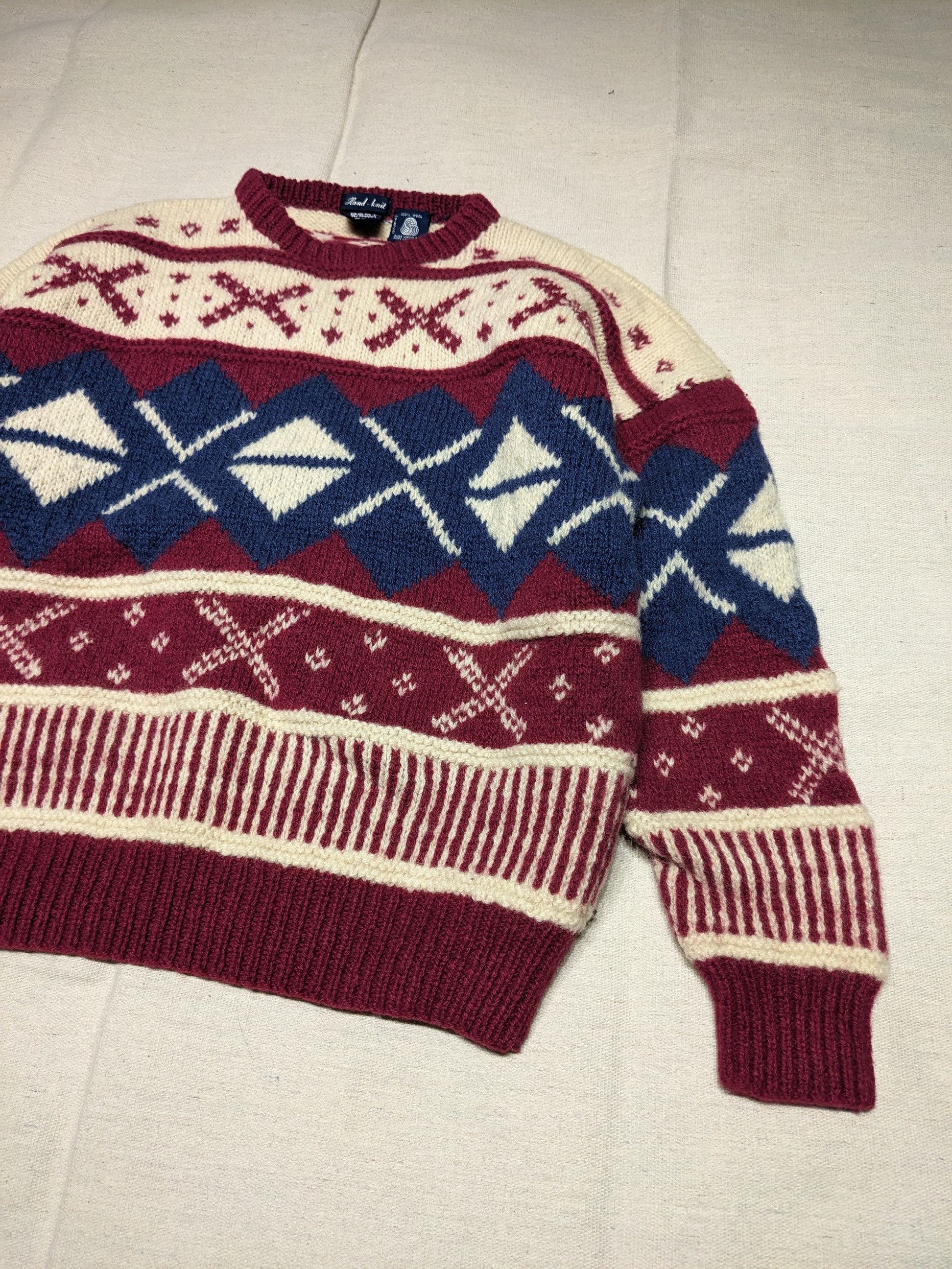 Gant Vintage Gant Hand knit Sweater men's M Size US M / EU 48-50 / 2 - 2 Thumbnail