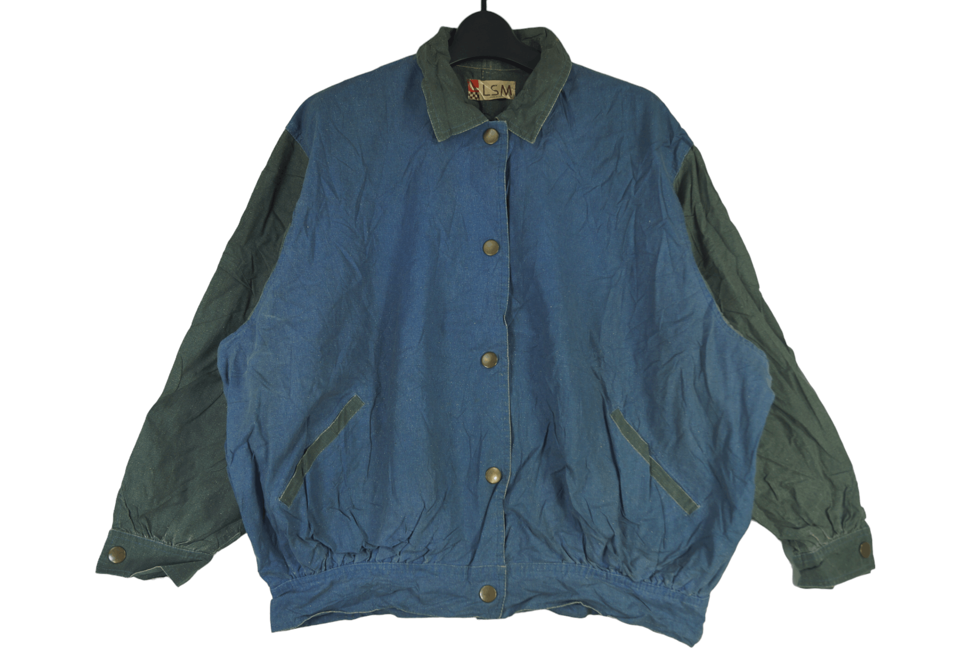 Japanese Brand × Vintage LSM Jacket Button Up Japanese Brand Nice Design Size US XL / EU 56 / 4 - 1 Thumbnail