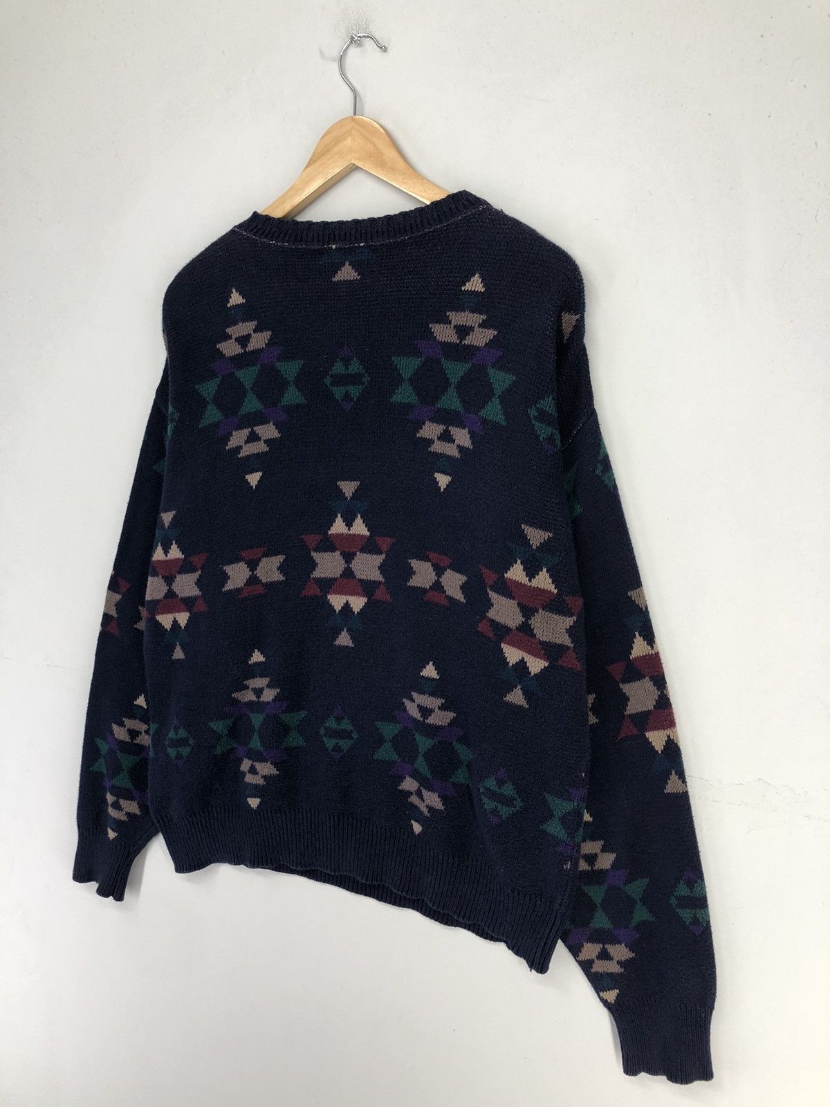 Pendleton Vintage Lobo By Pendleton Navajo Crewneck Knitwear Size US M / EU 48-50 / 2 - 5 Thumbnail