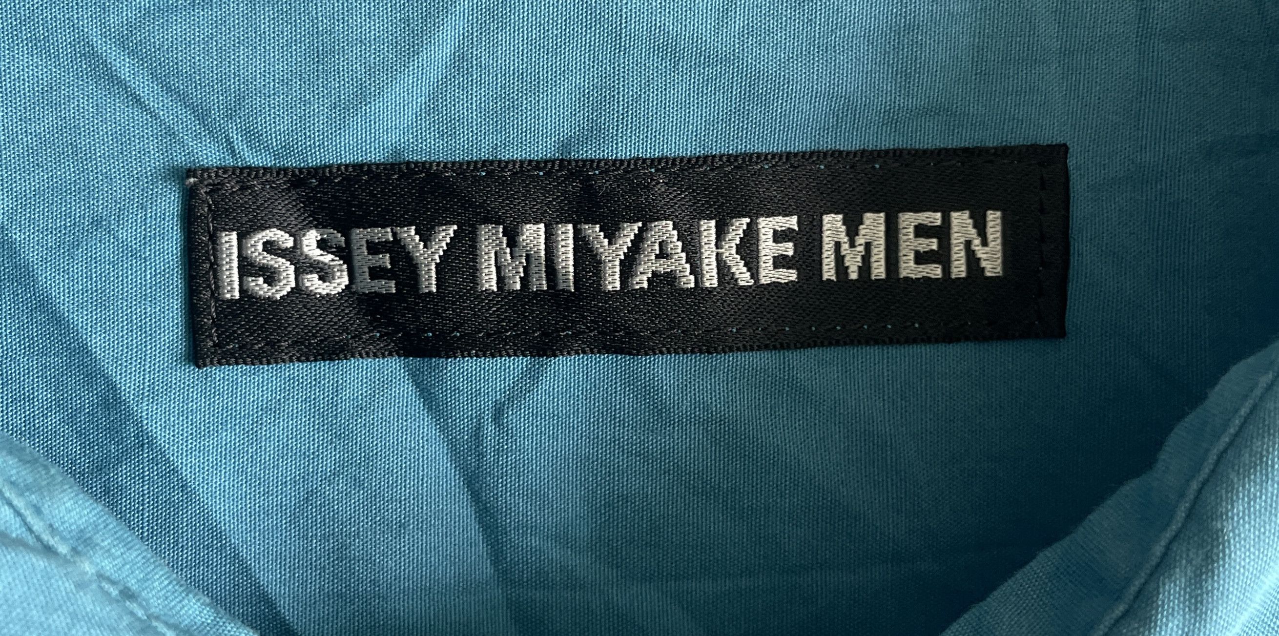 Lucky様 ISSEY MIYAKE Men Turquoise Short Sleeve Shirt