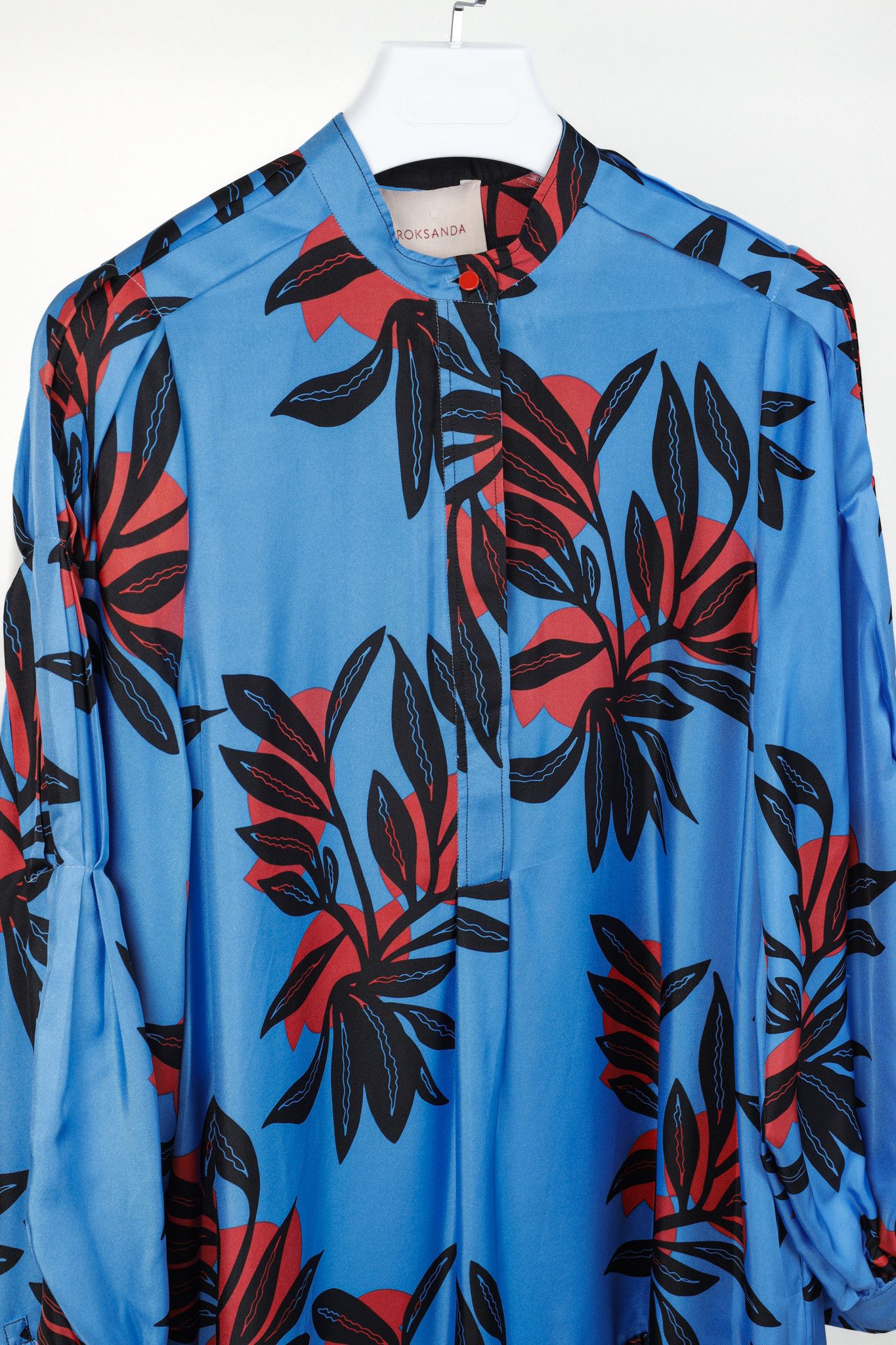 ROKSANDA Roksanda SS/18 Aviana Floral Silk Mini Dress Size XS / US 0-2 / IT 36-38 - 3 Thumbnail