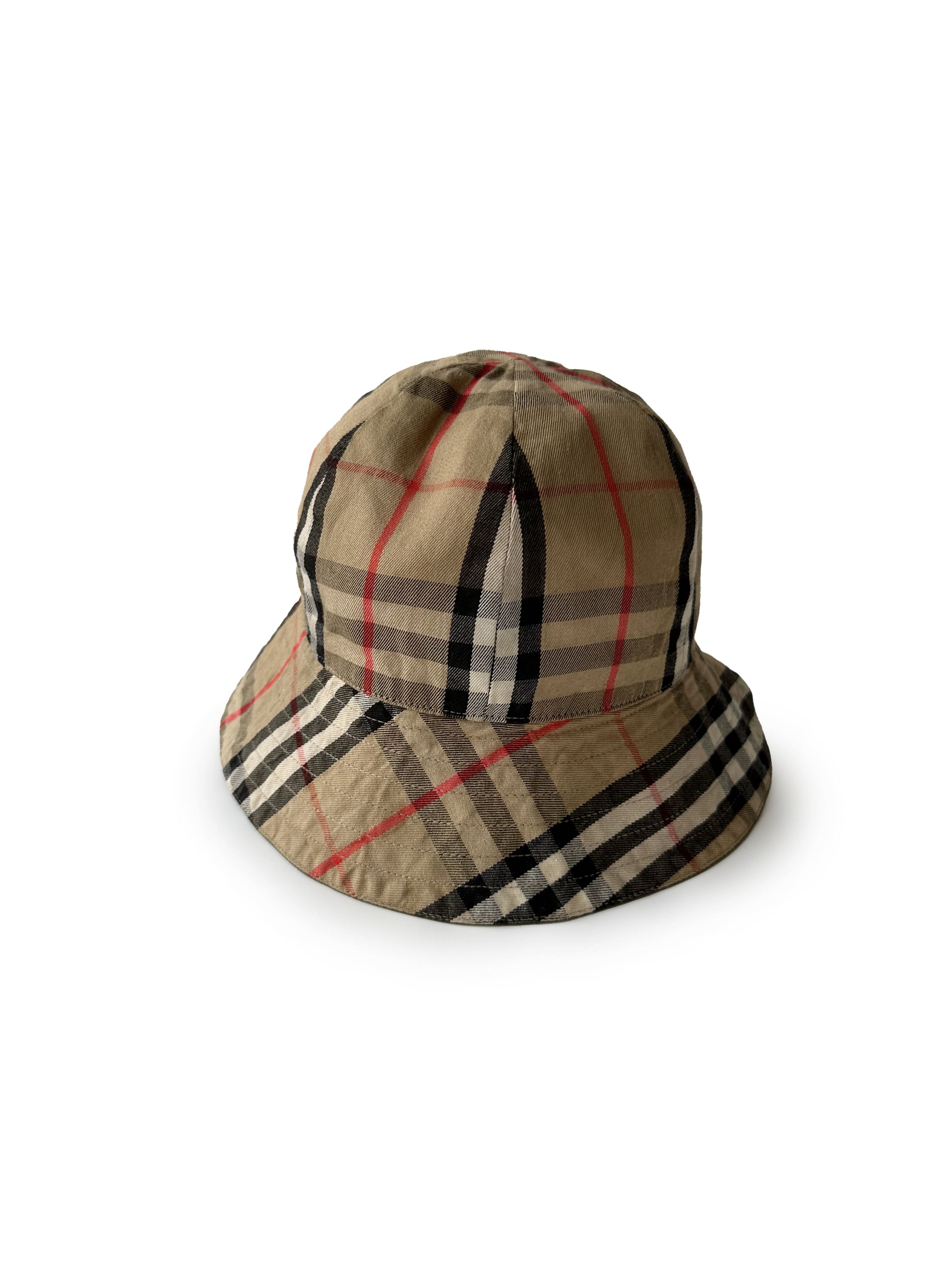 Burberry Burberry's Vintage 90's reversible Nova Check bucket hat Size ONE SIZE - 3 Thumbnail