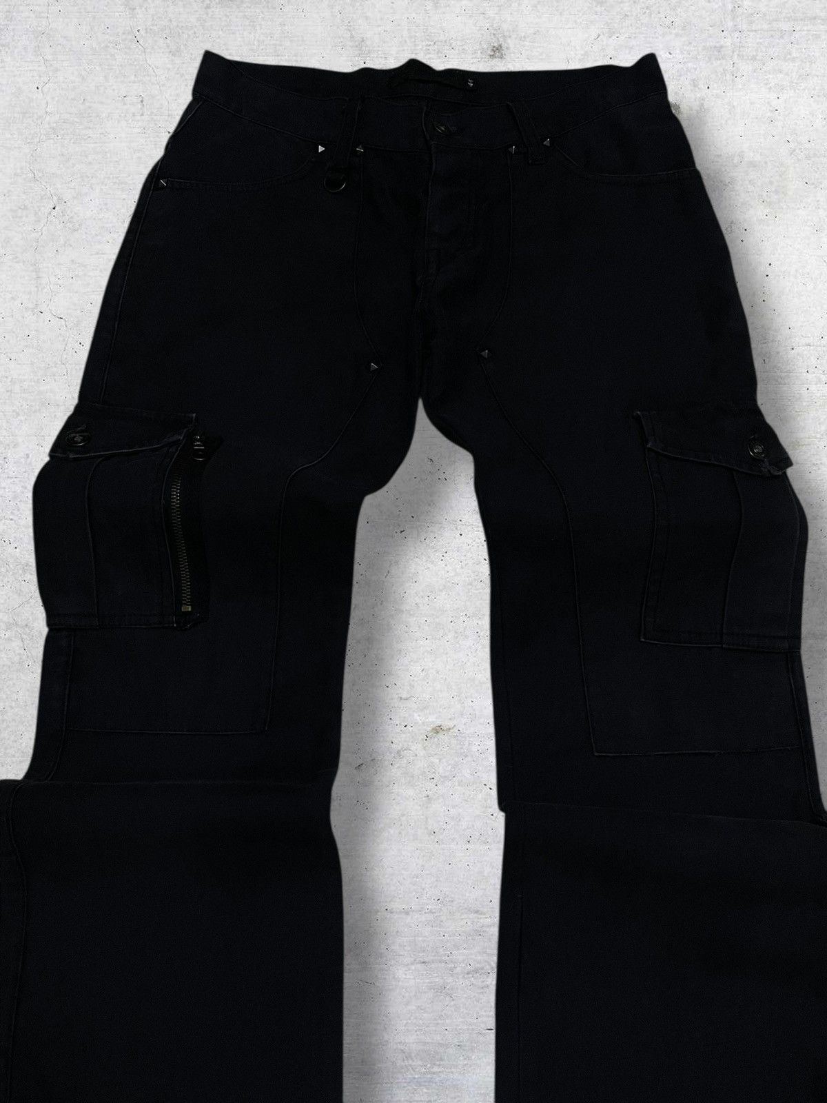 GOSTAR DE FUGA VINTAGE GOSTAR DE FUGA JAPAN DESIGNER 90S ARCHIVE CARGO PANT Size US 30 / EU 46 - 4 Thumbnail