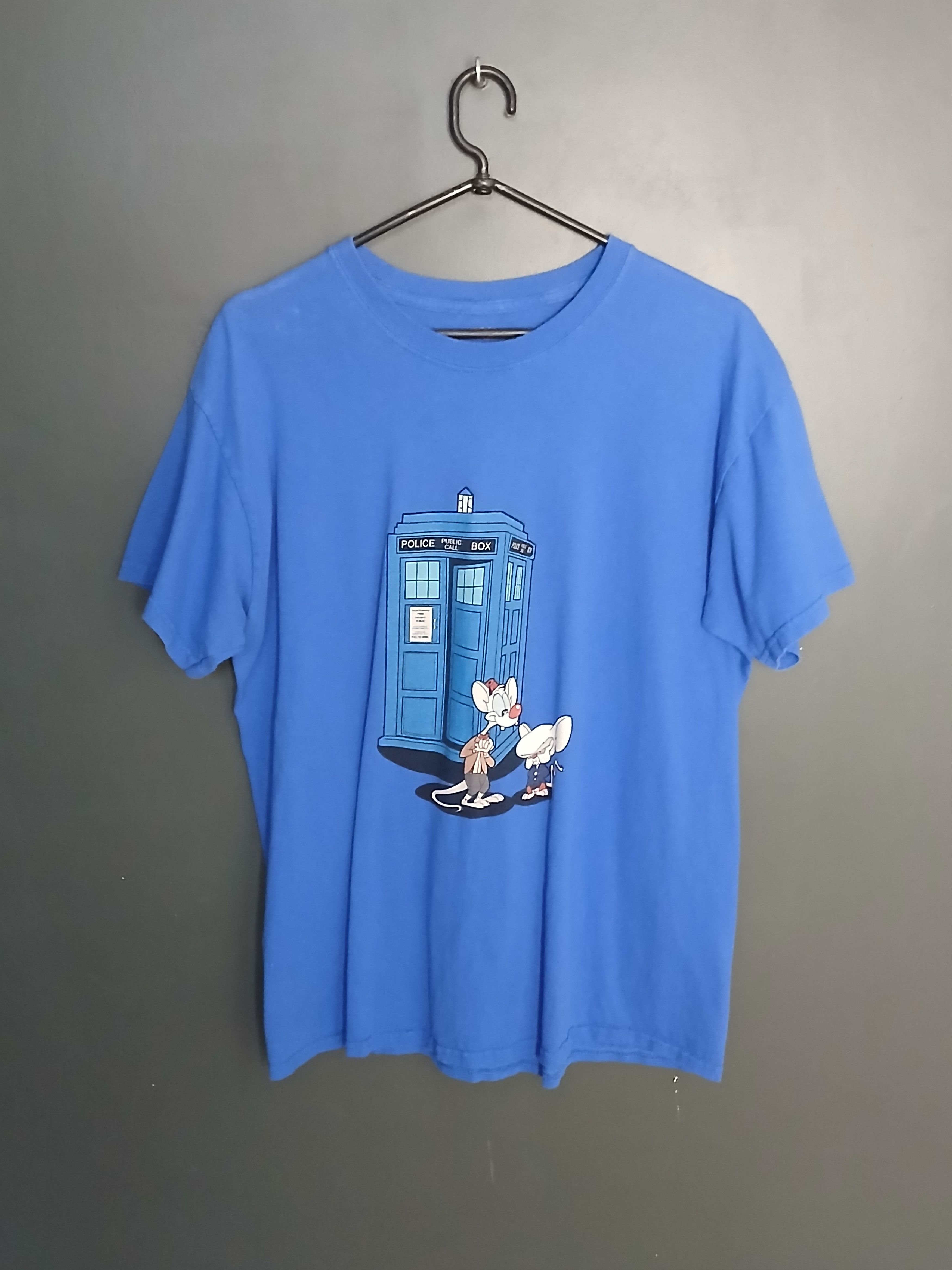 Cartoon Network × Vintage Vintage Pinky And The Brain Cartoon T-Shirt Size US M / EU 48-50 / 2 - 1 Thumbnail