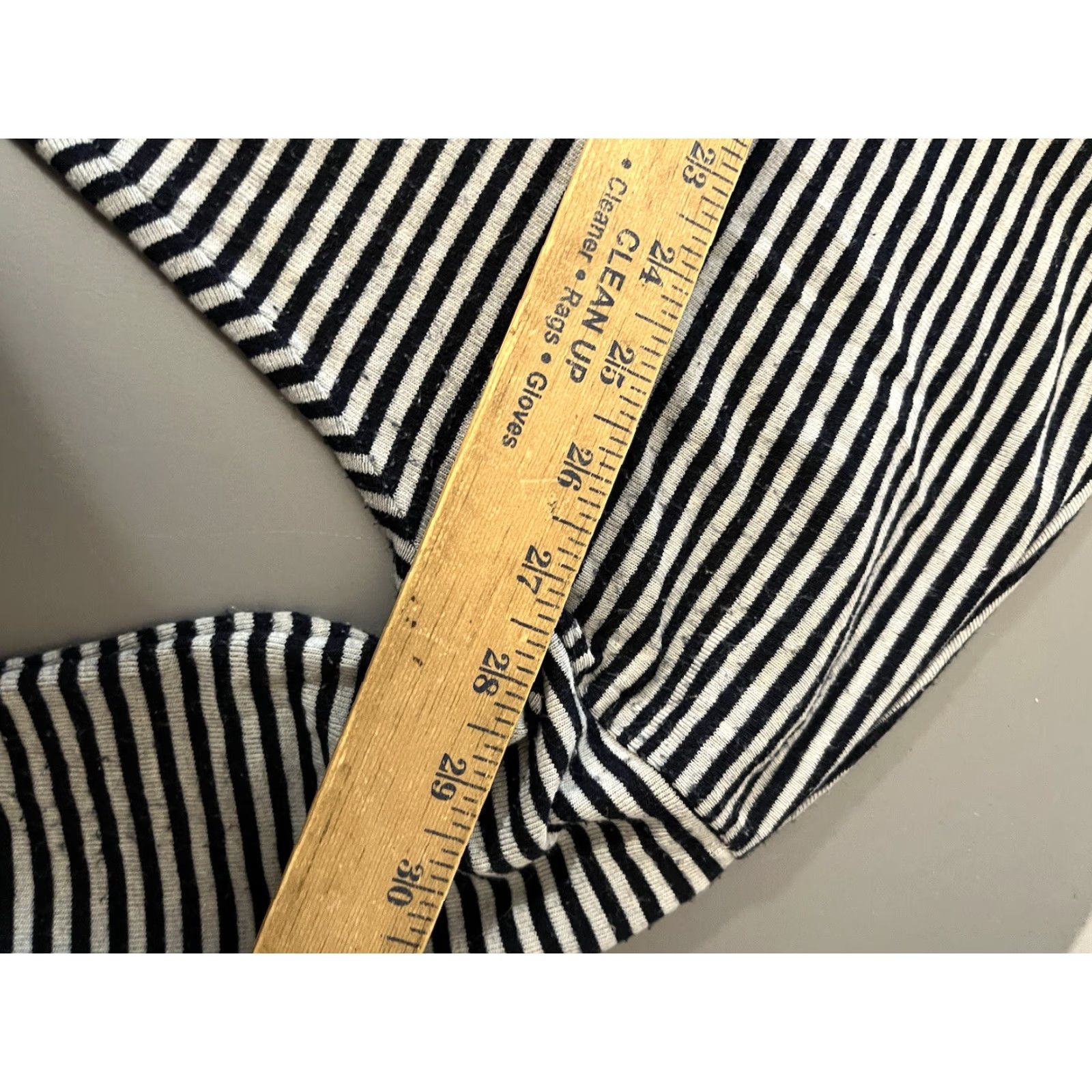 Loft VINTAGE Loft Women’s Pullover Long Sleeve Striped Blouse Size PM Blue Size M / US 6-8 / IT 42-44 - 5 Thumbnail
