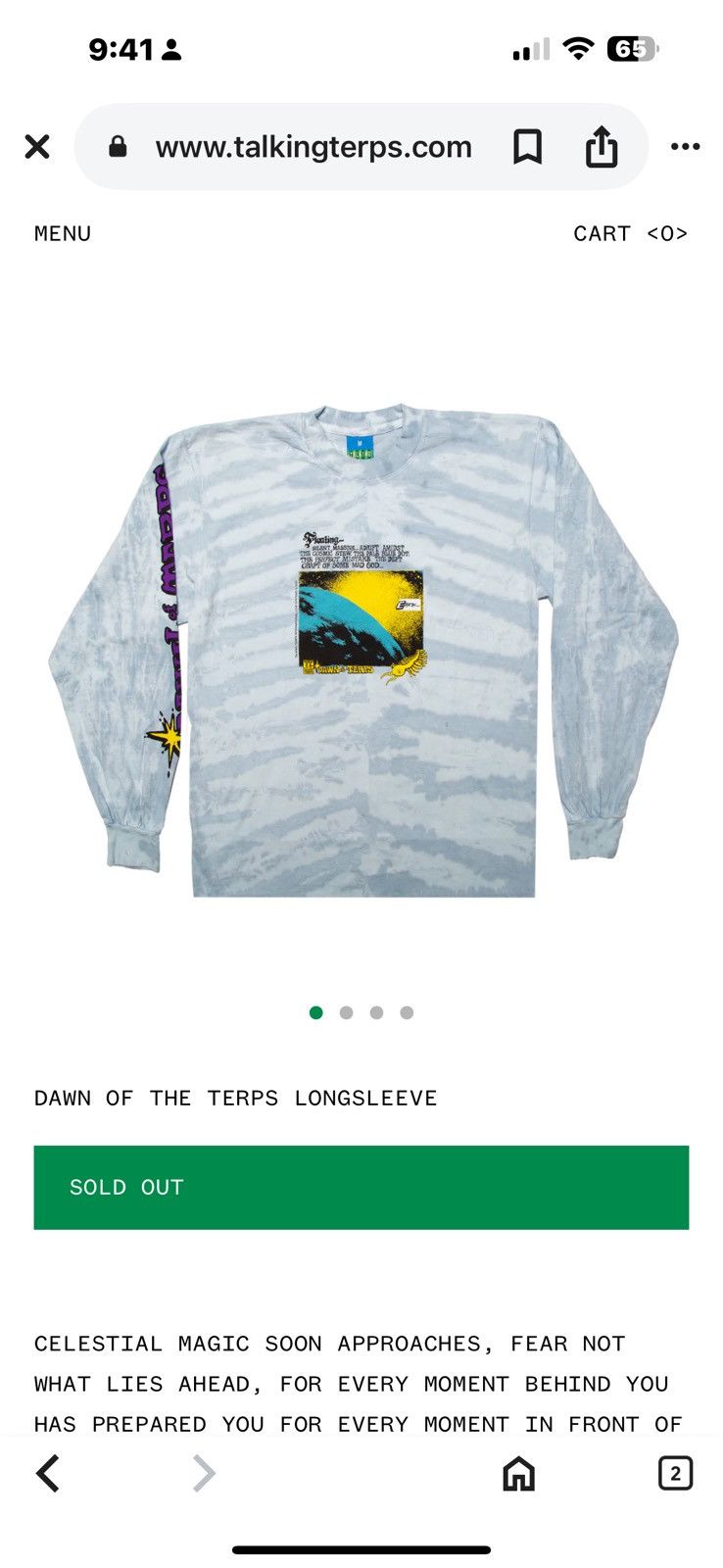 Talking Terps Talking Terps “Dawn of the Terps” LS Tee Sz S Rare 2021 Size US S / EU 44-46 / 1 - 1 Thumbnail