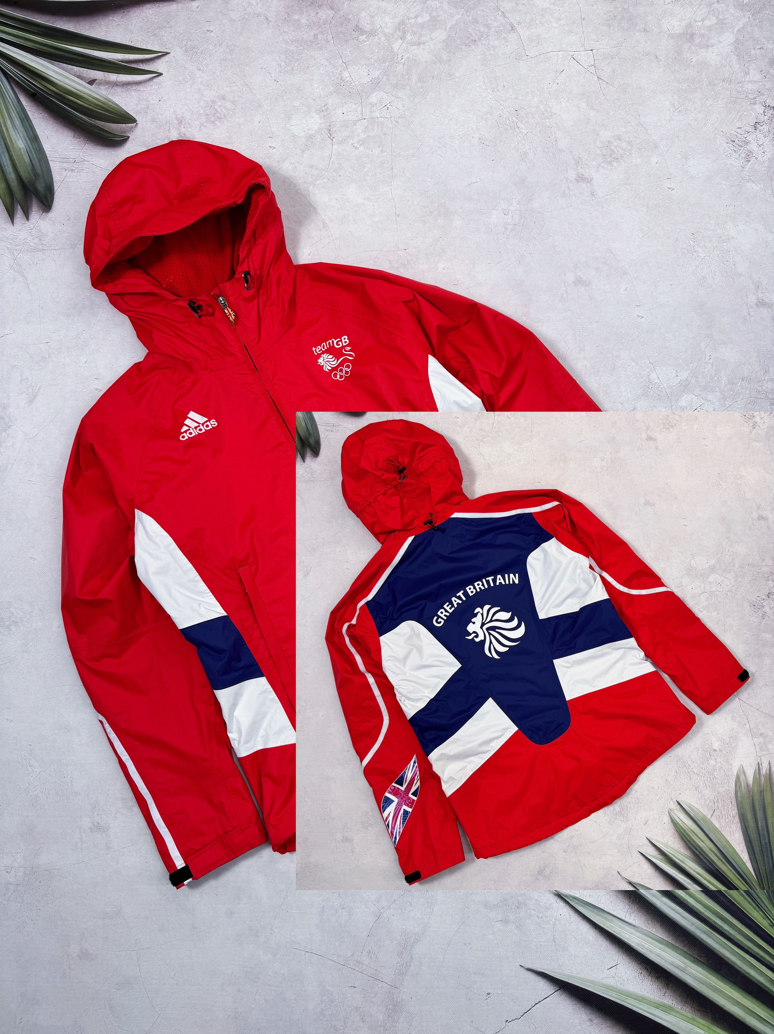 Adidas Adidas Great Britain Track Jacket Olympic Vancouver 2010 Size L / US 10 / IT 46 - 1 Thumbnail