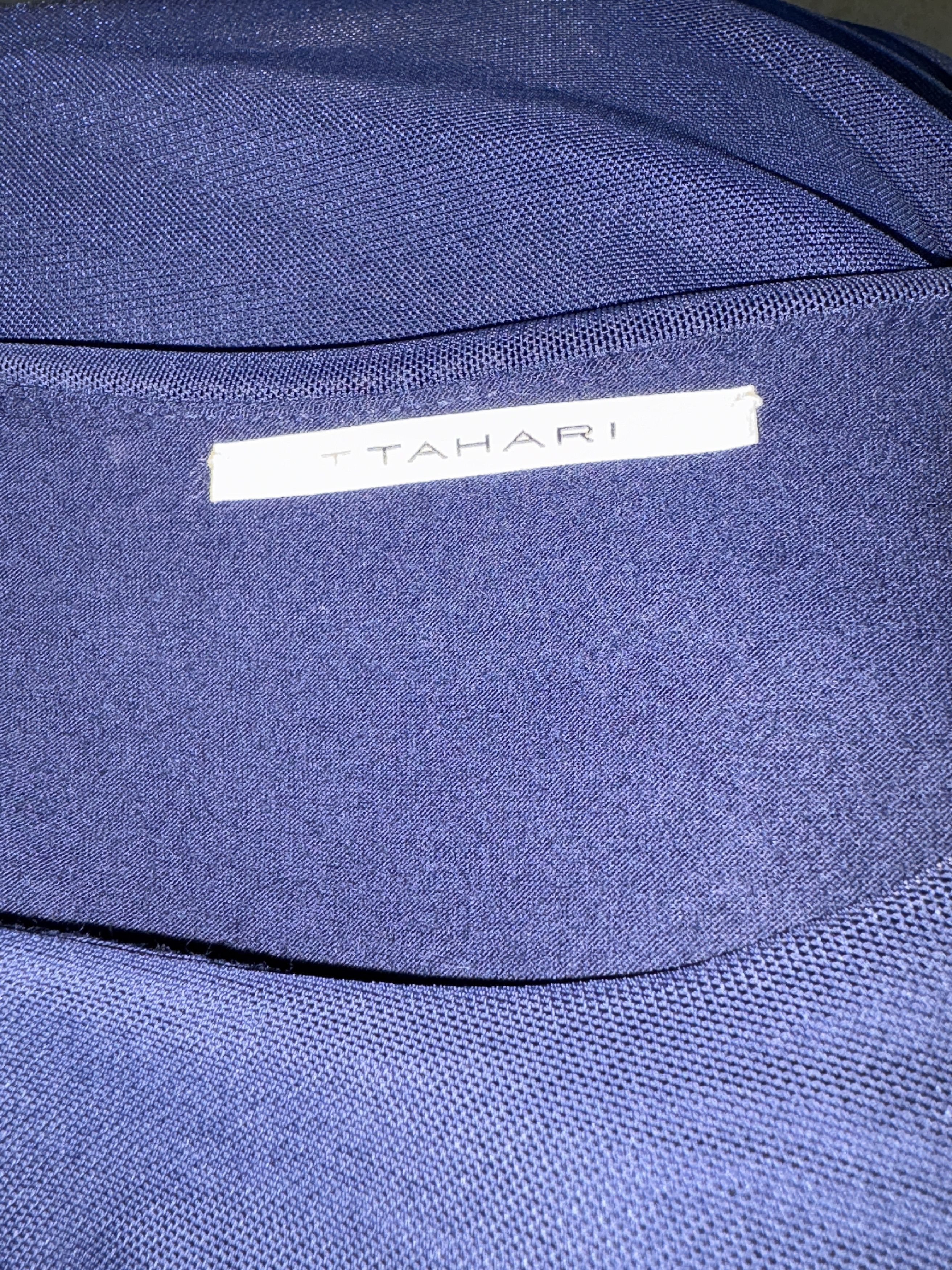 Elie Tahari Tahari Navy Blue Dress Size S / US 4 / IT 40 - 6 Thumbnail