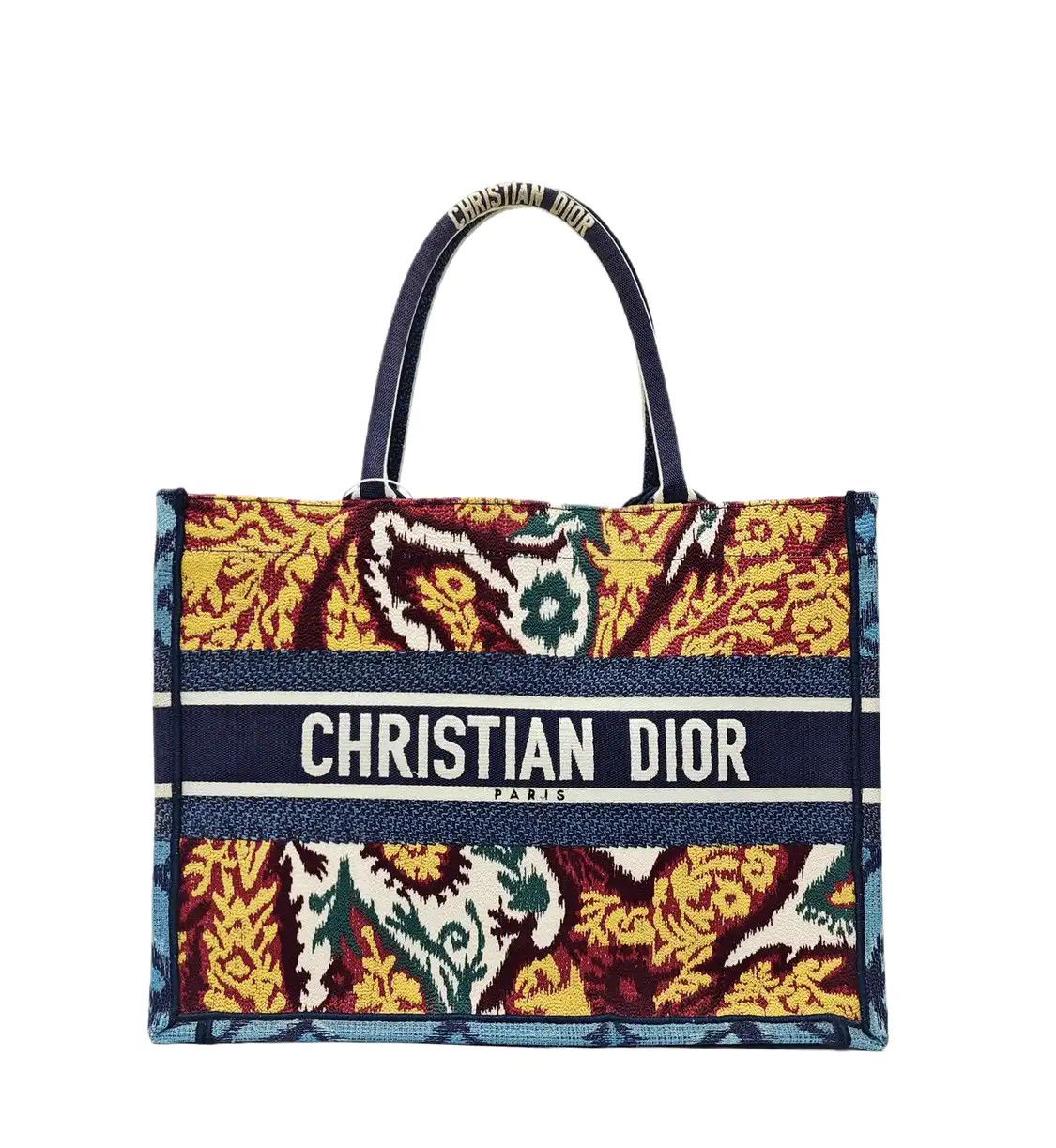 Dior DIOR Book Tote Small multi-color fabric embroidery handbag Size ONE SIZE - 1 Thumbnail