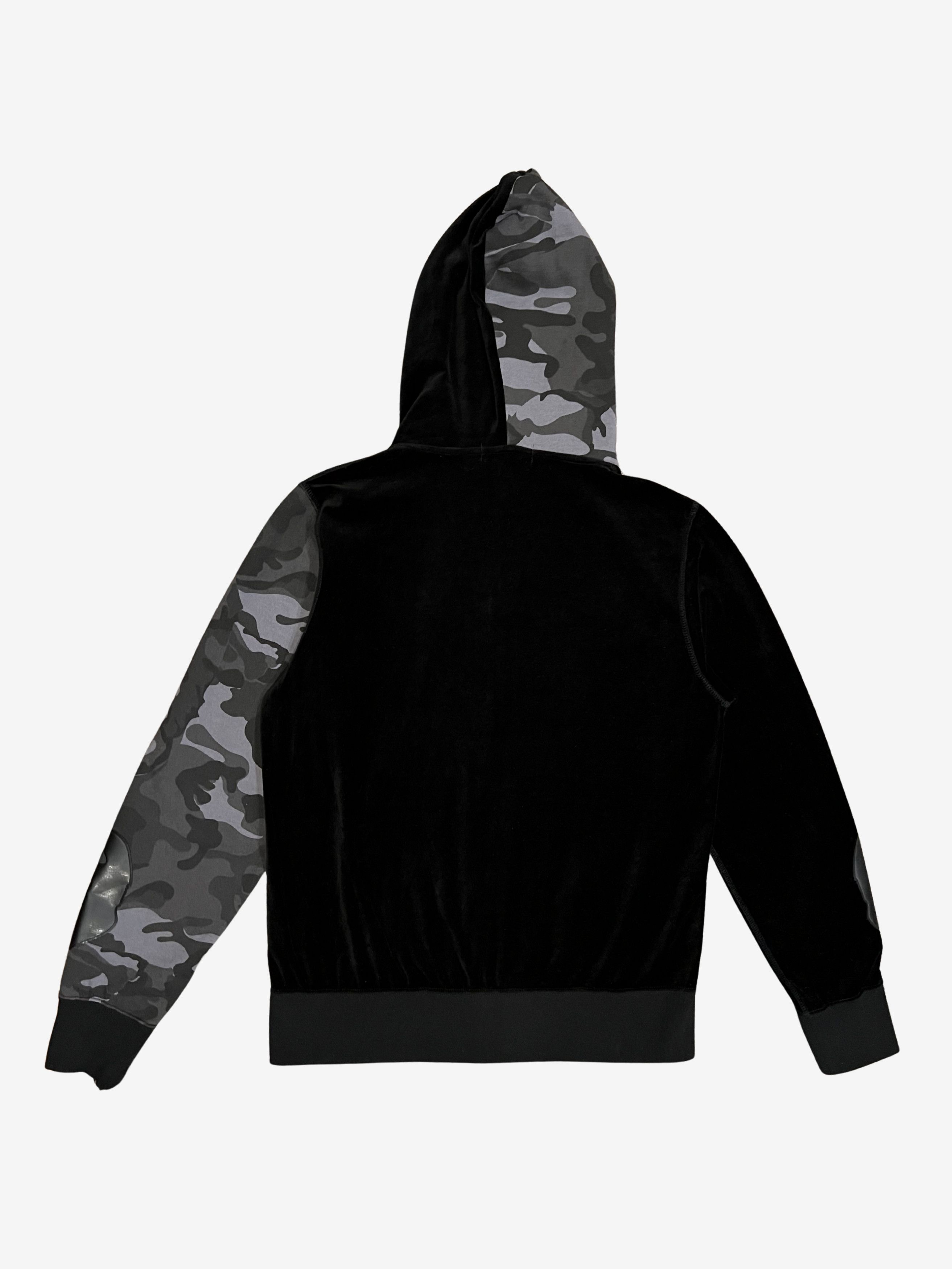 Bape × Mastermind Japan A Bathing Ape x Mastermind Japan Skull Full Zip Shark Hoodie Size US L / EU 52-54 / 3 - 2 Thumbnail