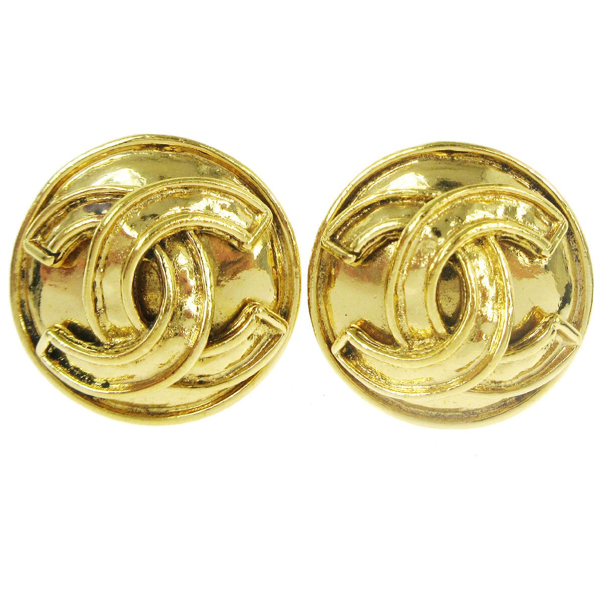 Chanel Chanel CC Button Clip-On Metal Size ONE SIZE - 1 Thumbnail