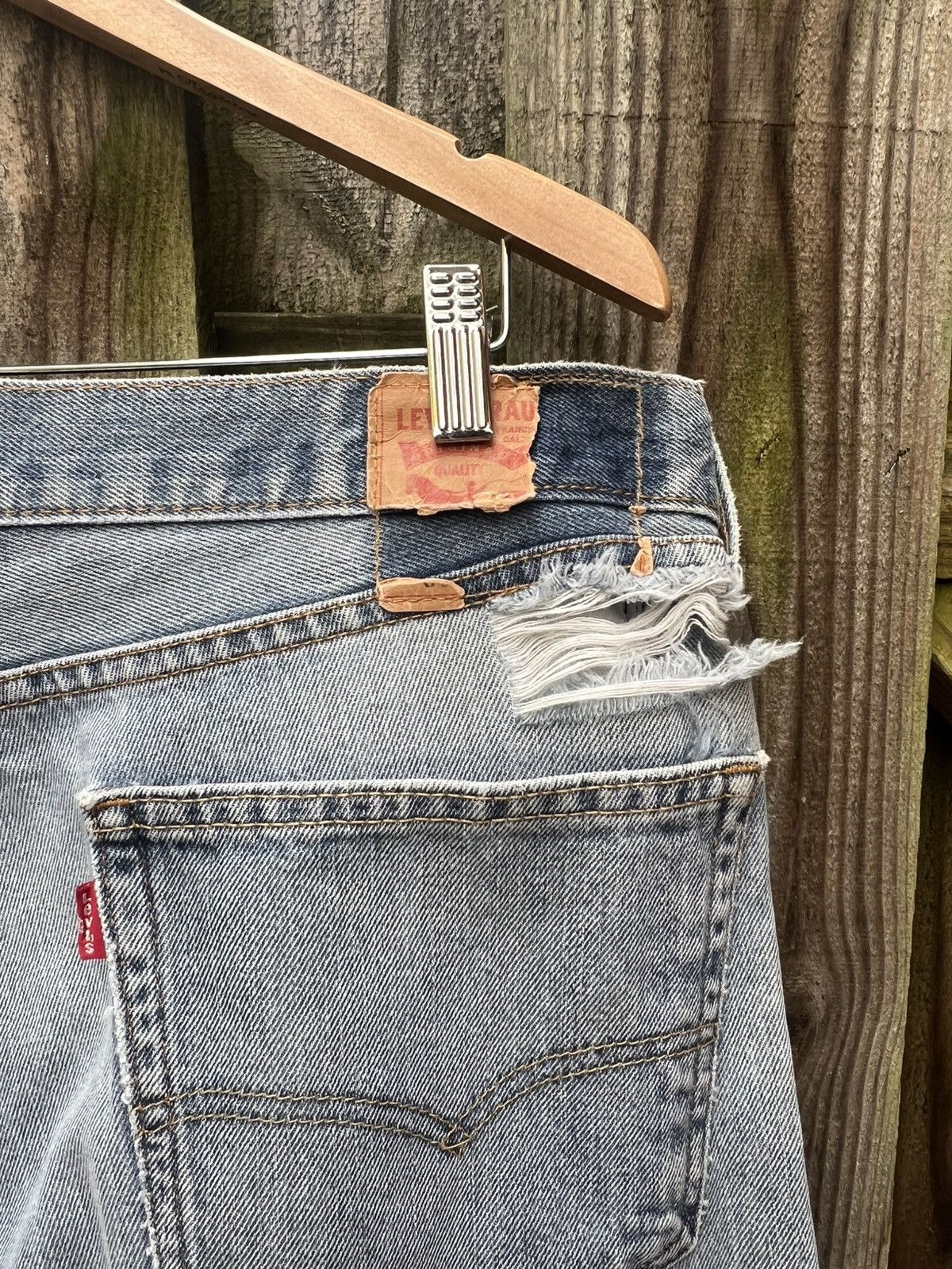 Levi's × Vintage Levi’s 505 Vintage Wash Size US 36 / EU 52 - 3 Thumbnail