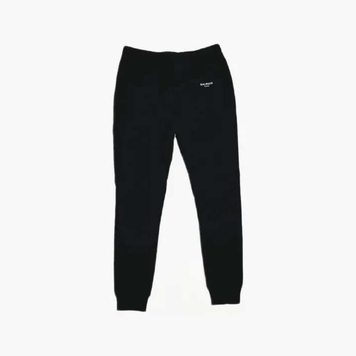 Balmain Balmain Black Drawstring Knit Jogging Pants -2507 Size US 36 / EU 52 - 3 Thumbnail