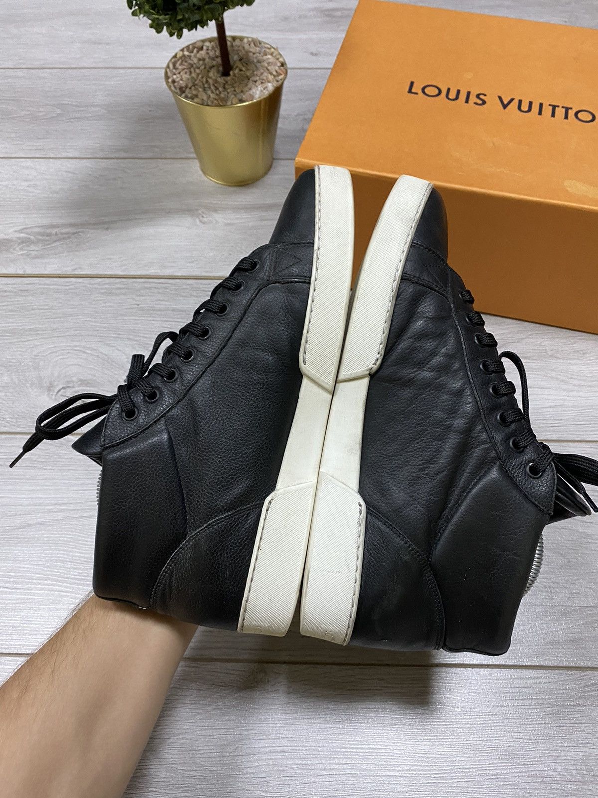 Louis Vuitton Louis Vuitton boots leather fleece box Size US 9.5 / EU 42-43 - 6 Thumbnail