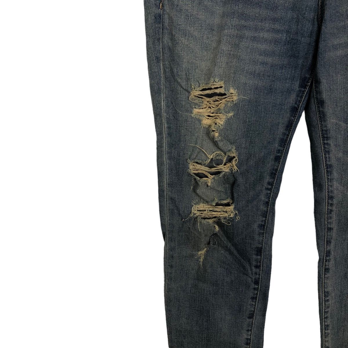 Japanese Brand 🔥SKINNY CUT DISTRESSED DENIM JEANS NICO AND JEANS JAPAN Size US 30 / EU 46 - 10 Thumbnail