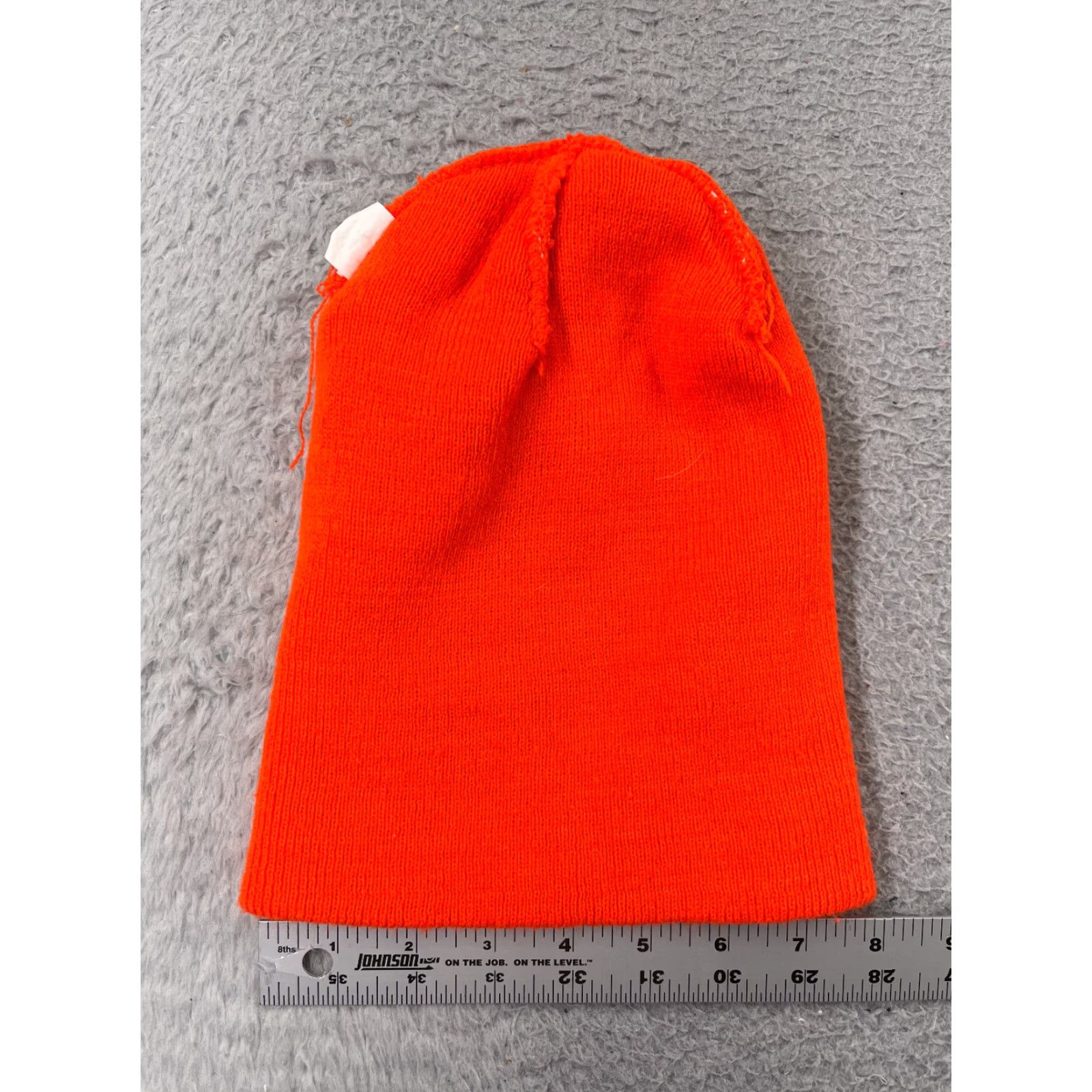 Vintage Thinsulate Beanie Hat Adult Orange Knit Acrylic Insulated Lightweight Hunting USA Mens One Size Size ONE SIZE - 3 Thumbnail