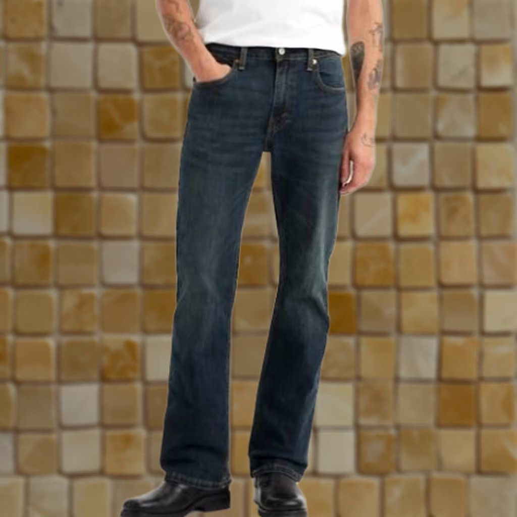Levi's Levi's 527 Jeans Slim Bootcut Stretch Blue 42 30 Men Size US 42 / EU 58 - 1 Preview