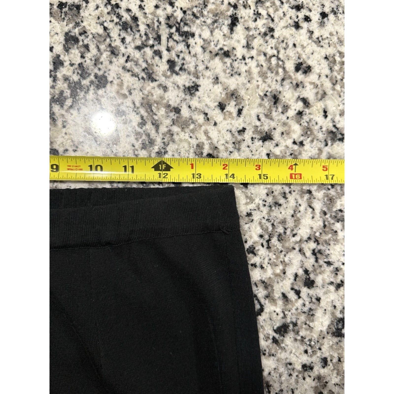 Vintage Ming Wang Dress Pants Women's Knit Black Sz S 28x26 Elastic Waist Flat Front Stretch Comfort Quick Info Pants Mens? No—Women Size 28" / US 6 / IT 42 - 3 Thumbnail