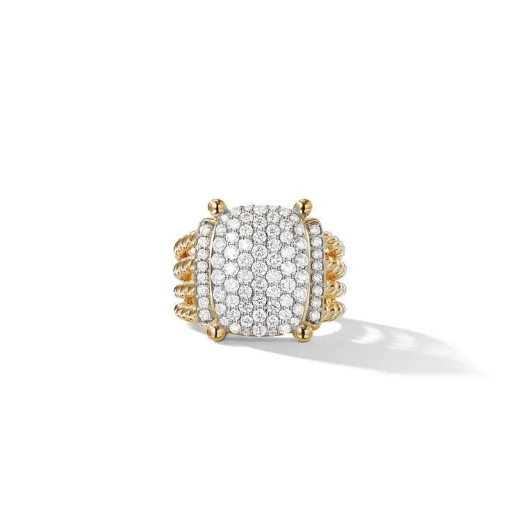 David Yurman o1s1wg111025 R09248D /Size 8 /Wheaton Ring in 18K in Golden Size ONE SIZE - 4 Thumbnail