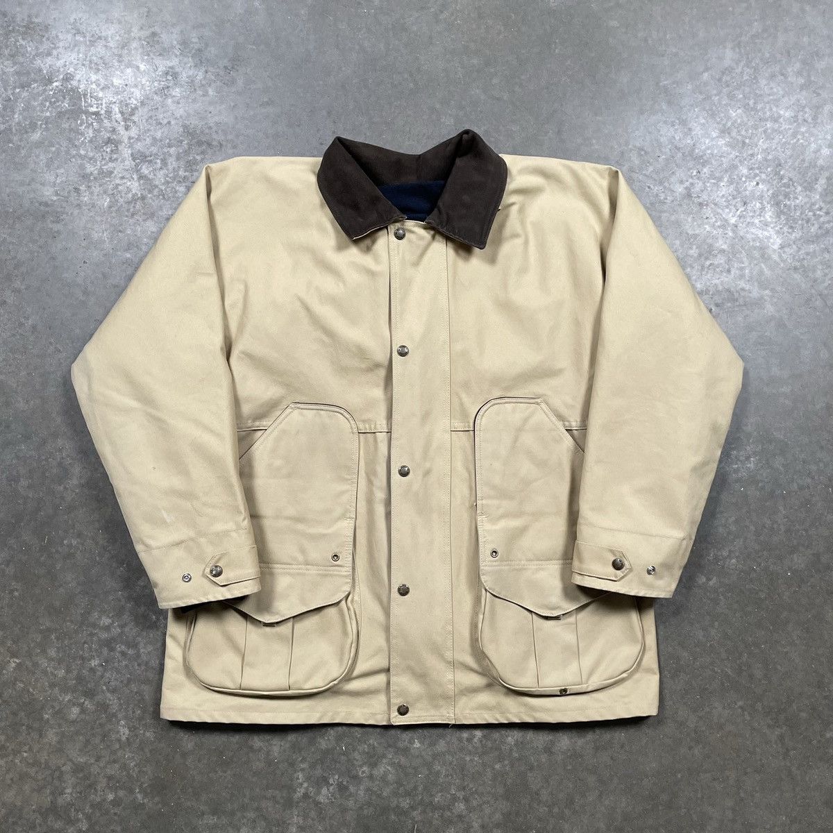 Filson × Vintage Vintage C.C. Filson Waterfowl Field Jacket Beige Outdoors Size US L / EU 52-54 / 3 - 1 Thumbnail