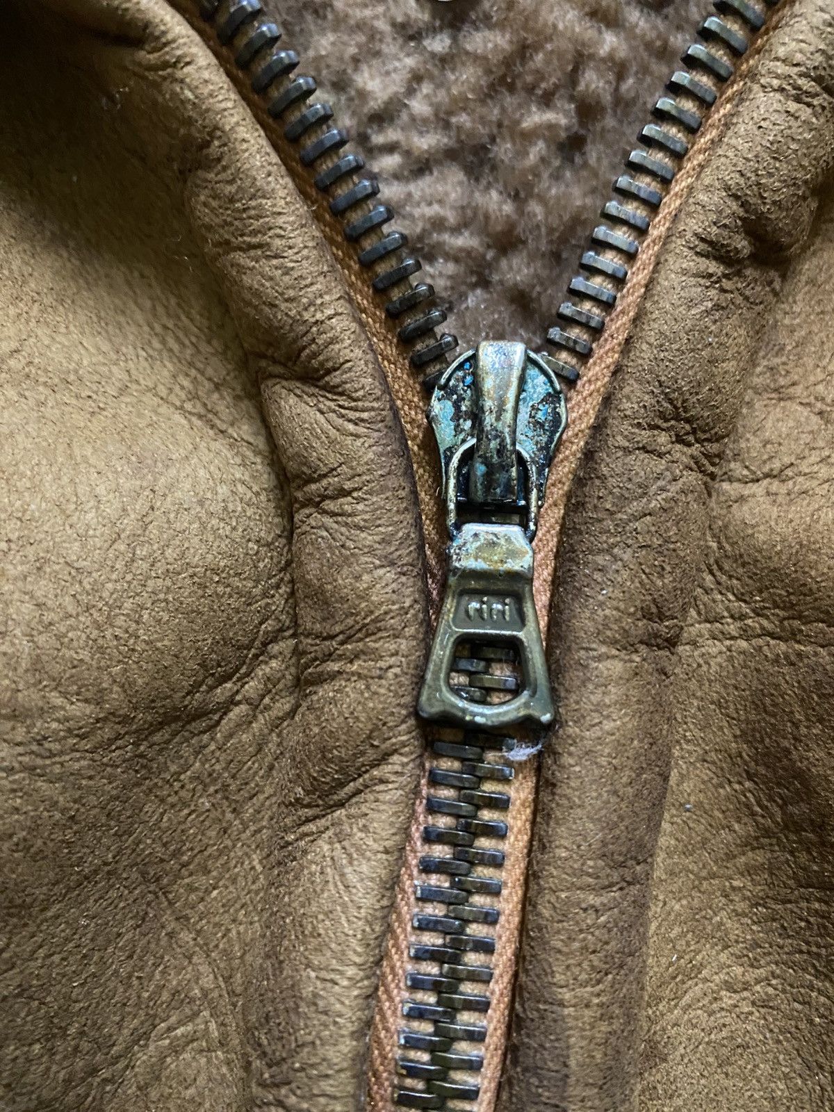 Other Vintage Shearling Leather Coat Made in Italy – Distressed Size US M / EU 48-50 / 2 - 6 Thumbnail