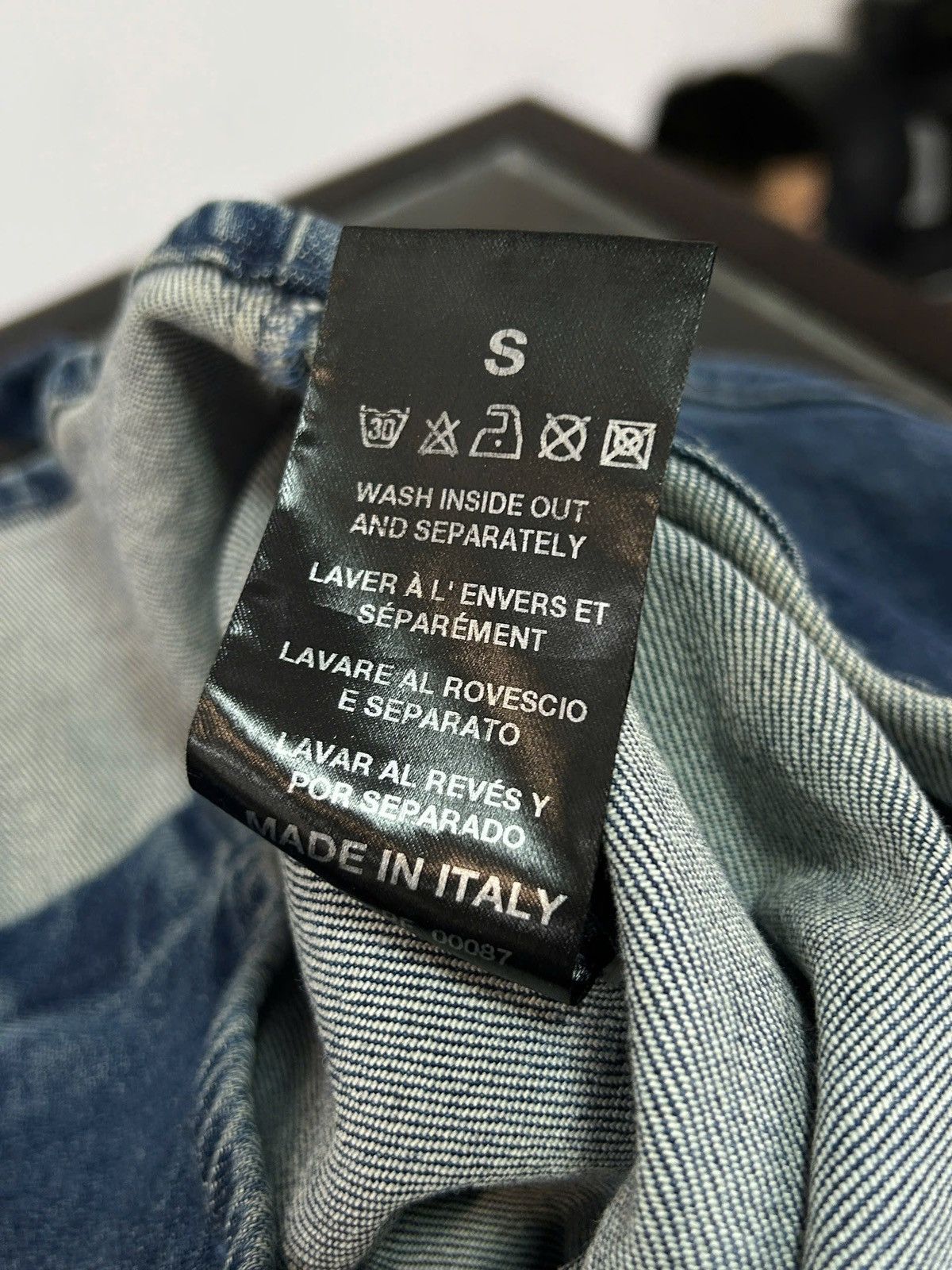 Raf Simons Raf Simons - Denim Shirt AW 20/21 Size US S / EU 44-46 / 1 - 7 Thumbnail