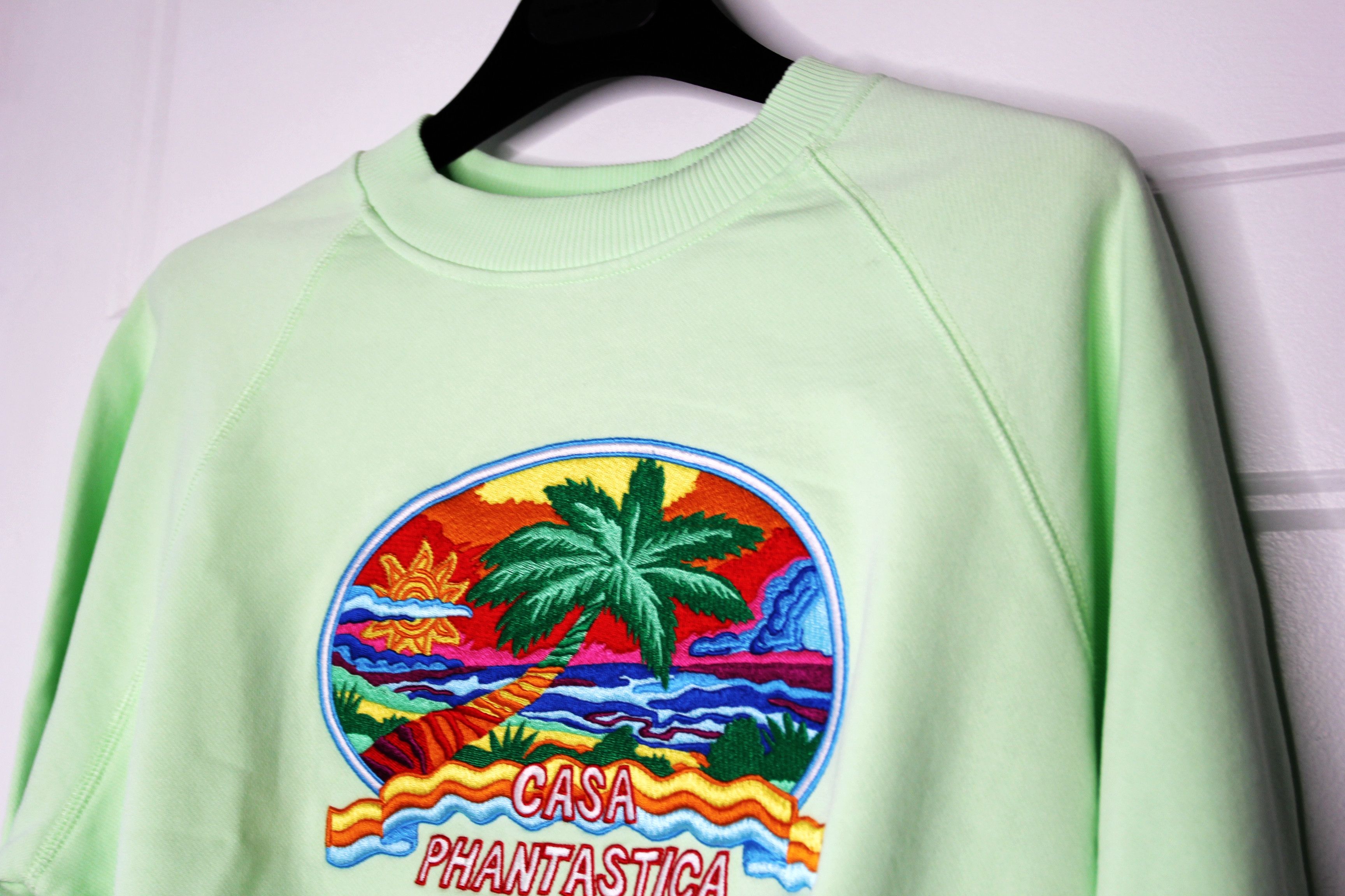 Casablanca BNWT SS23 CASABLANCA PHANTASTICA EMBROIDERED SWEATSHIRT S Size S / US 4 / IT 40 - 4 Thumbnail
