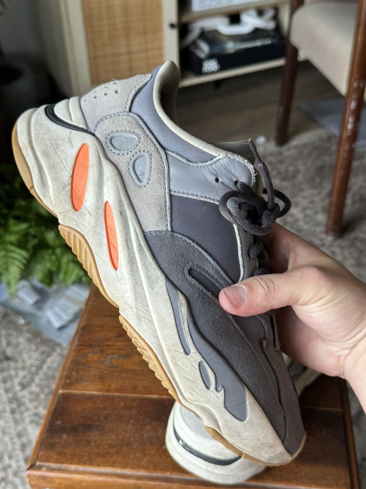 adidas gazelle silver green womens Adidas Yeezy Boost 700 Inertia 2019 Kanye West (EG7597) Men's Size 8-1 –  Solestage main image 1