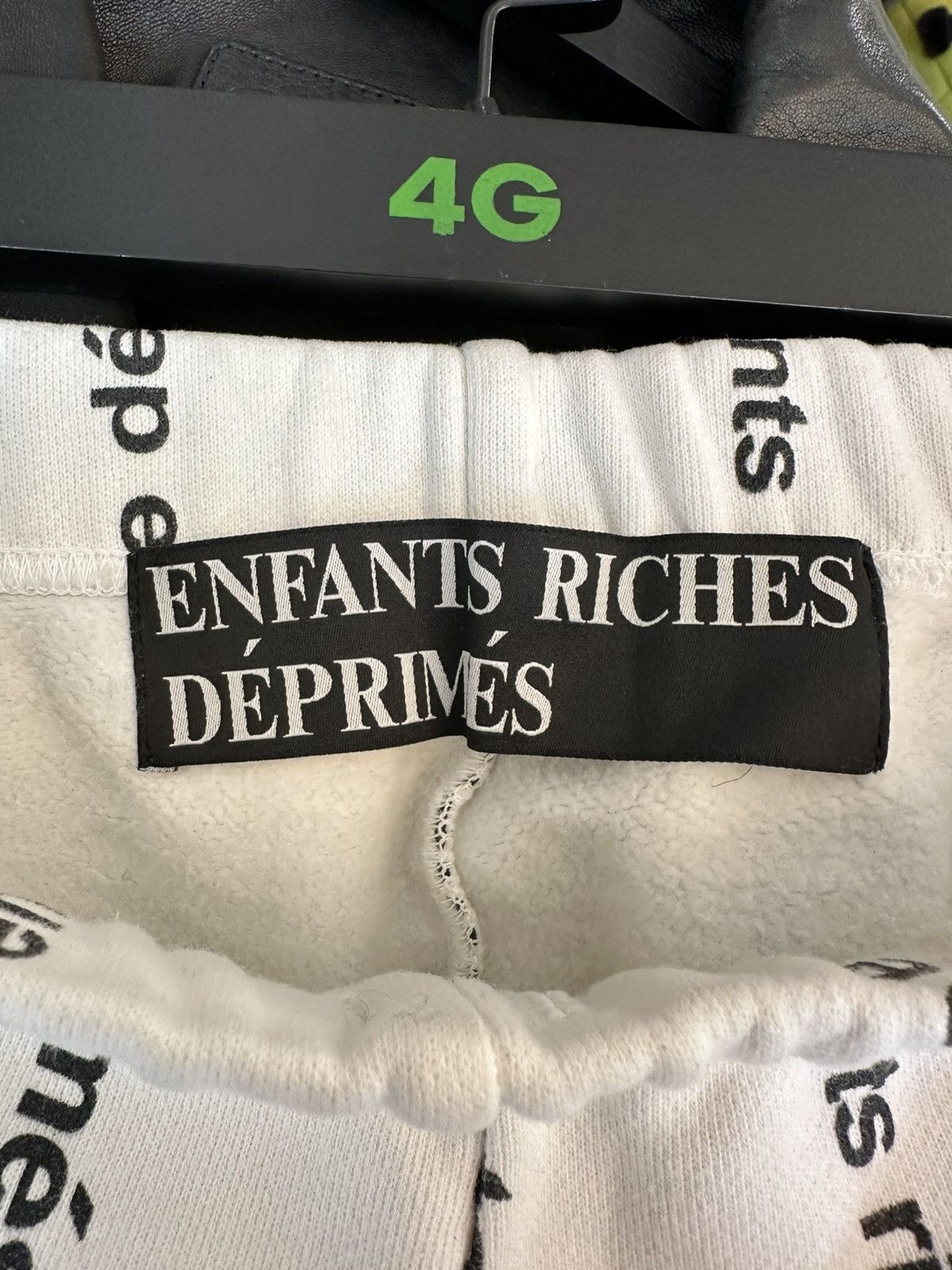 Enfants Riches Deprimes EARLY ERD SPELL OUT LOGO SWEATS SZ L Size US 32 / EU 48 - 3 Thumbnail